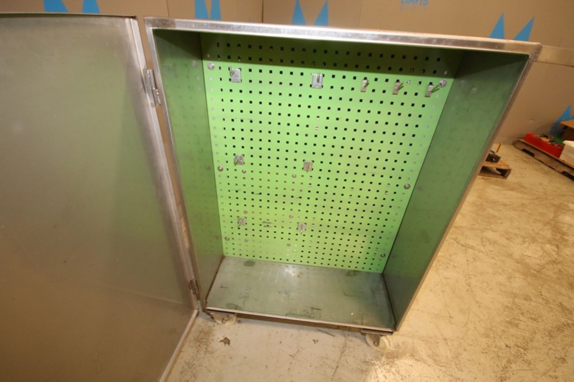 32" L x 25" W x 46" H S/S Portable Parts Cabinet (INV#87188)(Located @ the MDG Auction Showroom in - Image 2 of 3