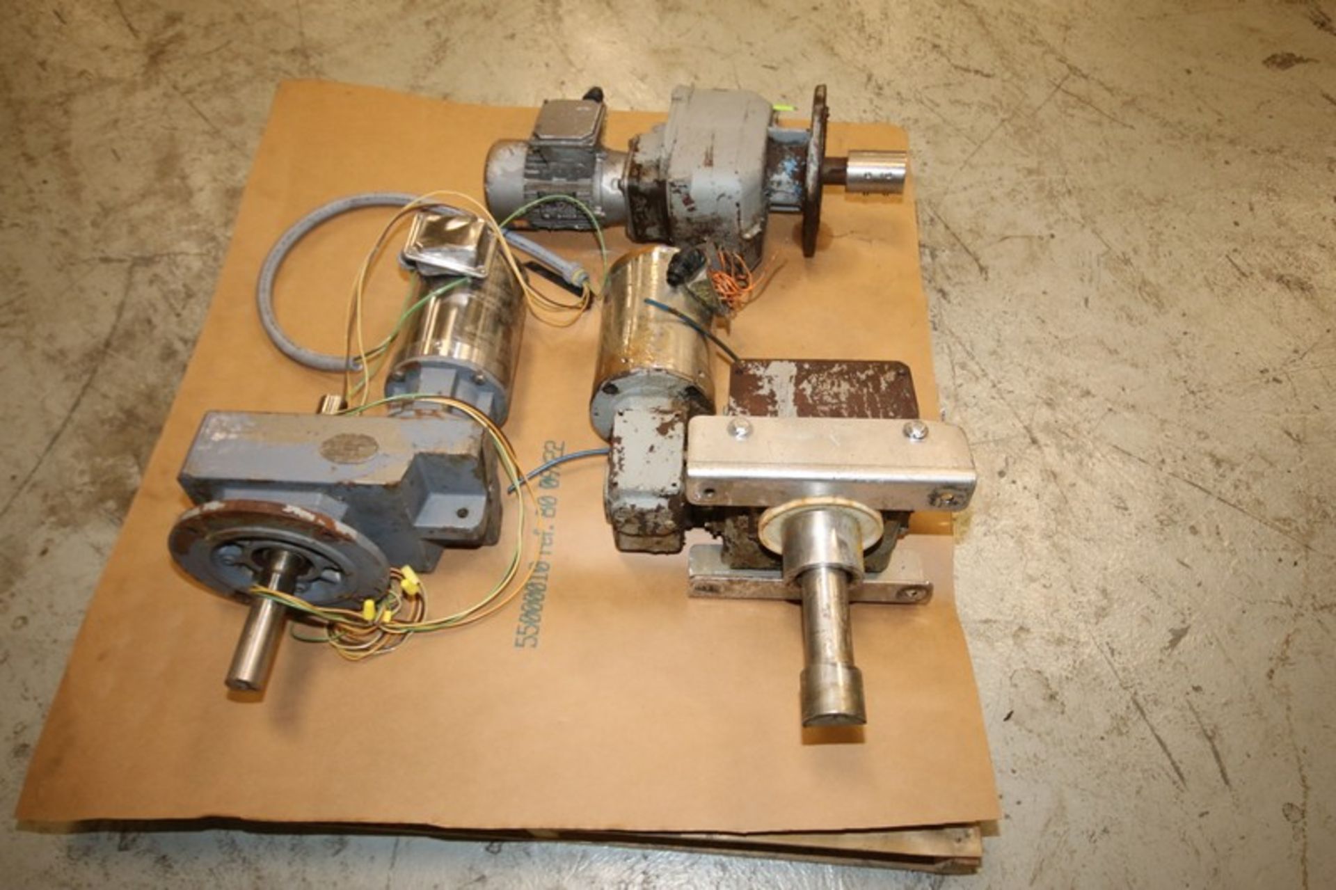Pallet of (3) Nord & Other Tank Agitator Drive Motors, Including (2) 1.75 hp 1740/1440 rpm, 208- - Image 2 of 2