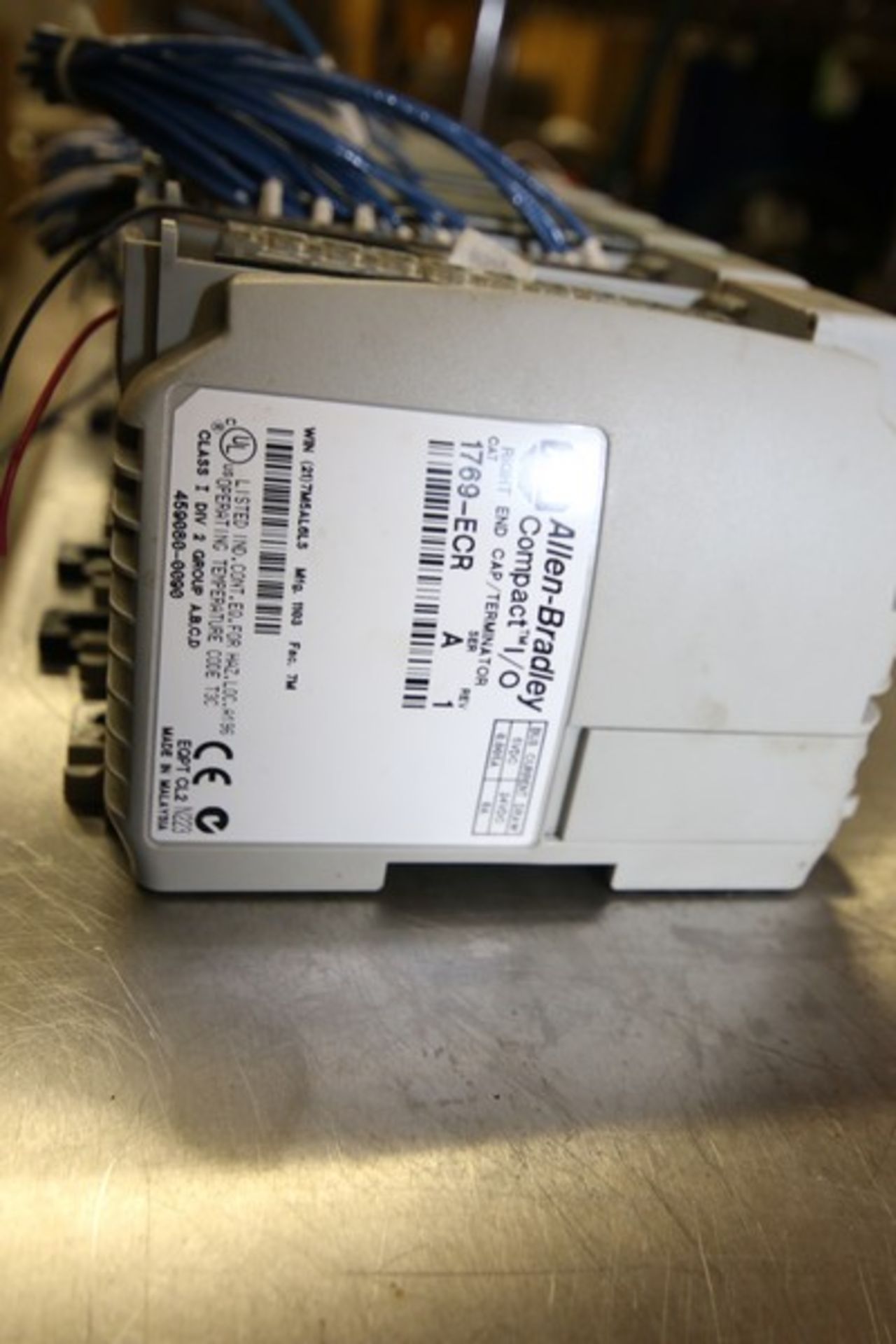 Allen Bradley Micro Logix 1500 PLC Controller Cat. No. 1769-ECR, Series A, with (6) Input & Outputs, - Image 3 of 5