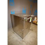 32" L x 25" W x 46" H S/S Portable Parts Cabinet (INV#87188)(Located @ the MDG Auction Showroom in