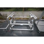 54" L x 32" W x 40" H, S/S Portable Rack (INV#88521)(Located @ the MDG Auction Showroom in Pgh.,
