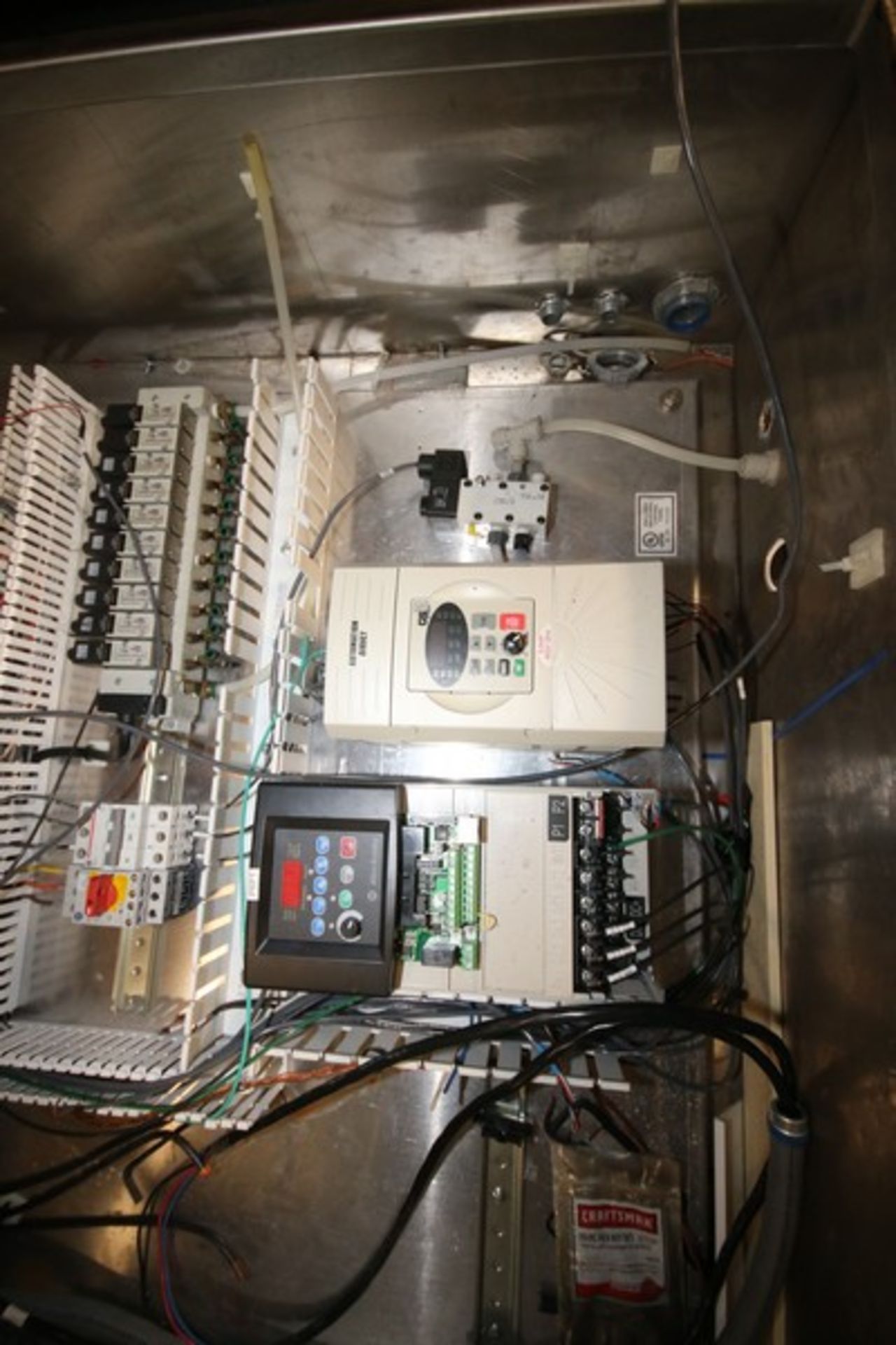 48" H x 40" W x 12" D S/S Control Panel with Allen Bradley Micro Logix 1100 PLC Controller Allen - Image 3 of 4