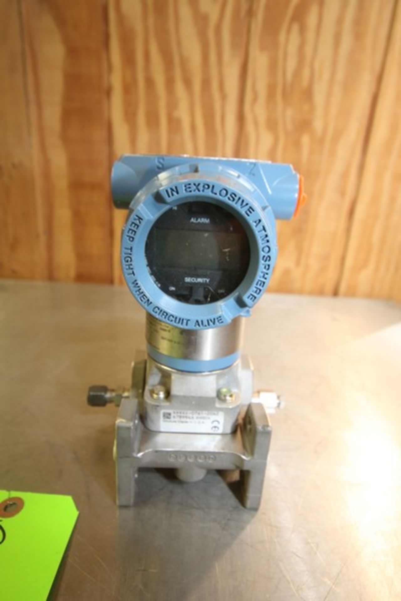 Rosemount Pressure Transmitter, Model 3051CG4A02B1AM5H2, SN 2477738, Working Pressure 300 psi (INV# - Image 2 of 4