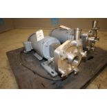 Fristam Aprox. 10 hp Centrifugal Pump, M/N FP1732-165, S/N FP175229739919, with Aprox. 2" x 3" Clamp