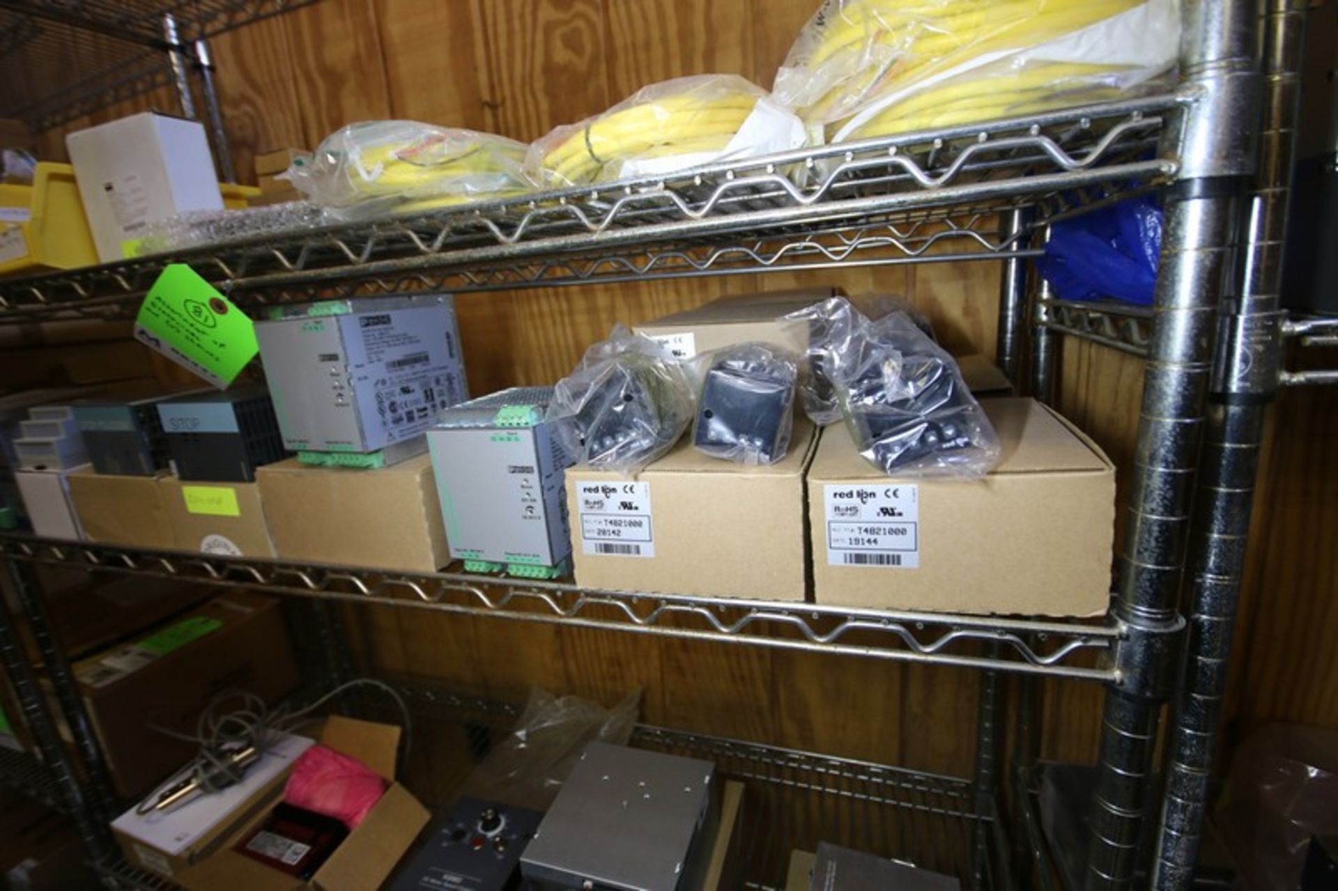 Assortment of Electrical Items on (4) Shelves Including Assortment of Power Supplies Including (2) - Image 4 of 7