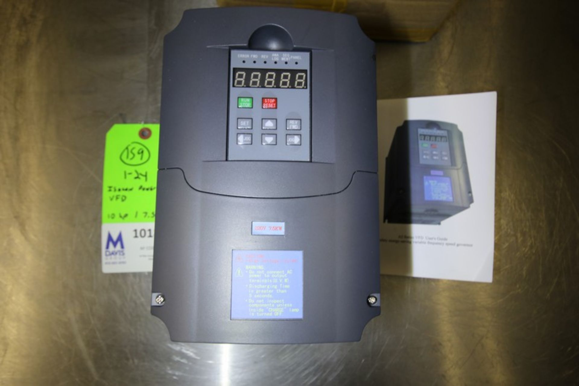 New Isacon Power Control VFD, Model A2-8075, 220V 3 Phase (INV#101814) (Located @ the MDG Auction - Image 2 of 3