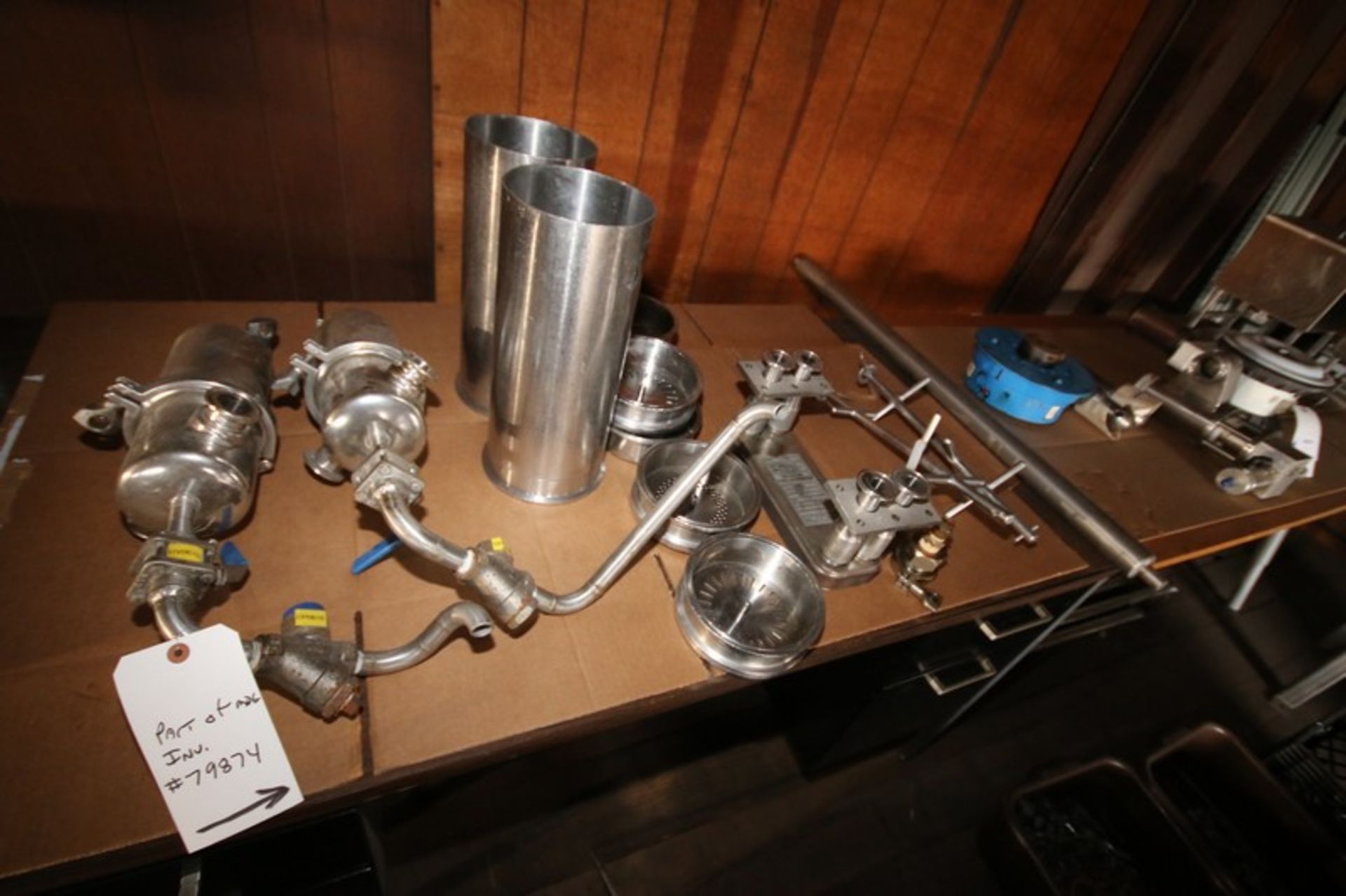 Lot of Assorted Diaphragm Pump Body, Filler Clutch, Cream Pusher Valves, Small Brazepak S/S Plate - Image 2 of 2