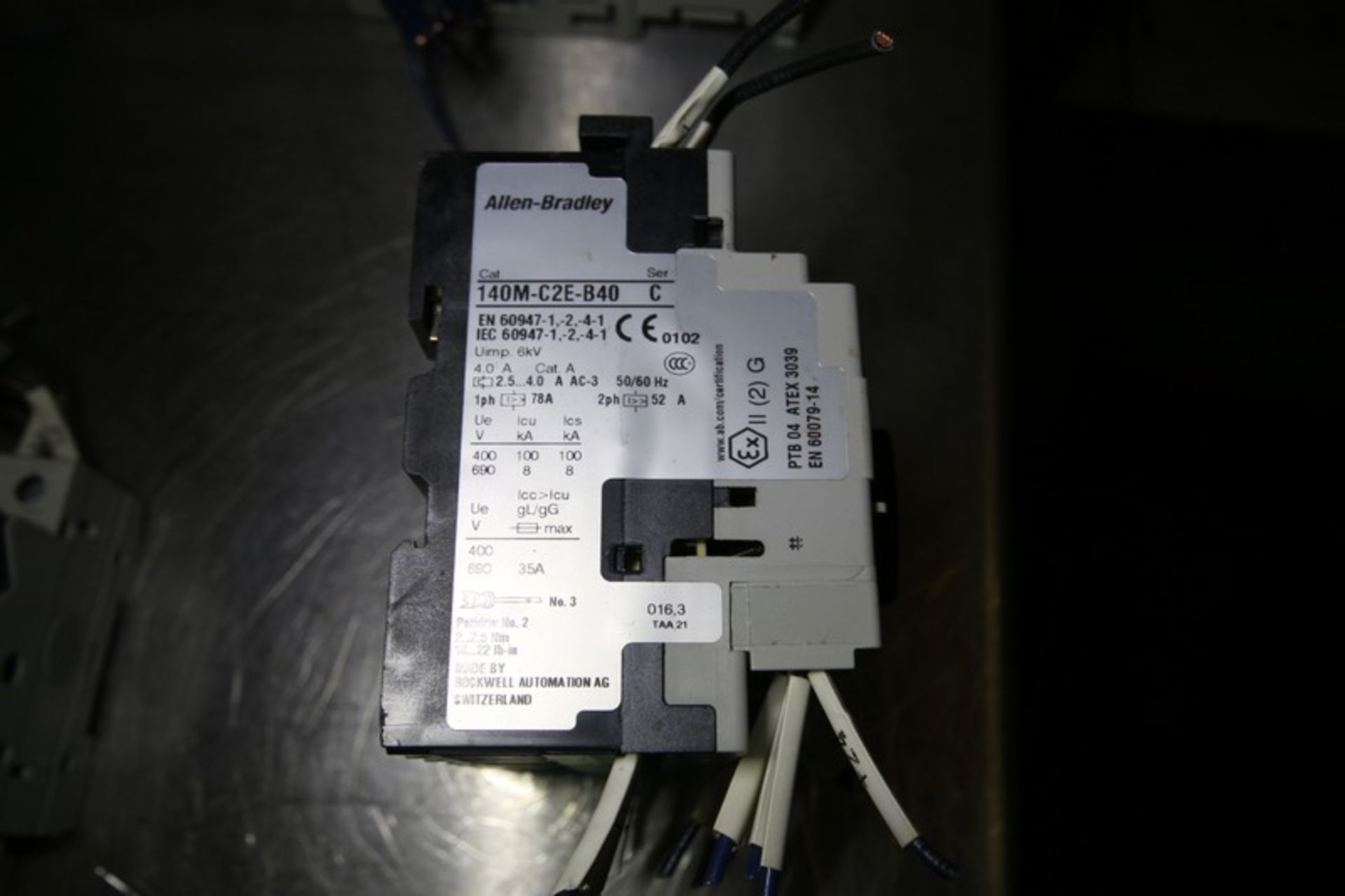 Production Control Panel Electrical Includes Allen Bradley Micrologix 1000 PLC Controller - Cat. No. - Image 11 of 11