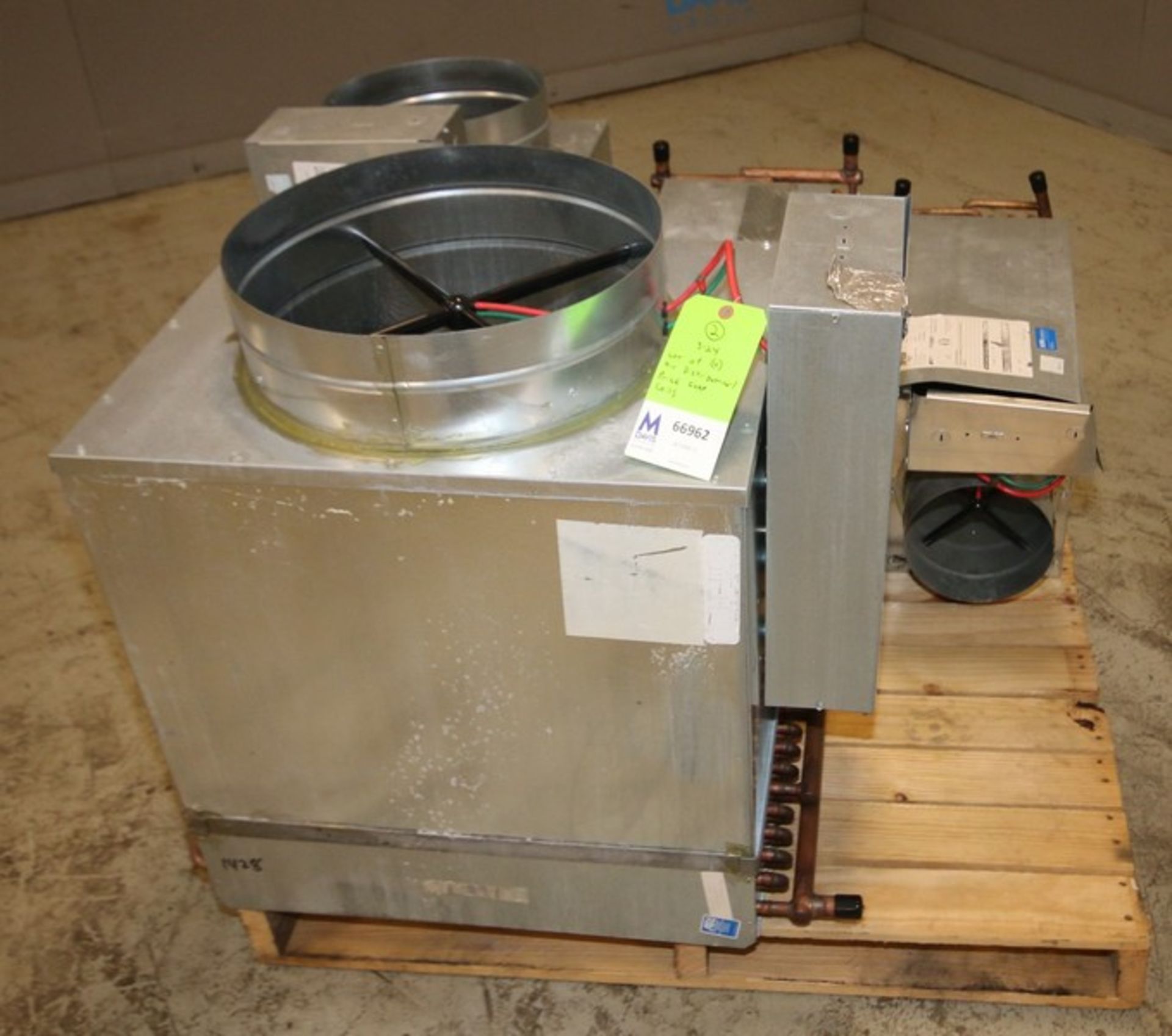 Lot of (4) Assorted Air Distribution / Price 16", 12", 8" & 10" Evaporator Coils, Order #560899,