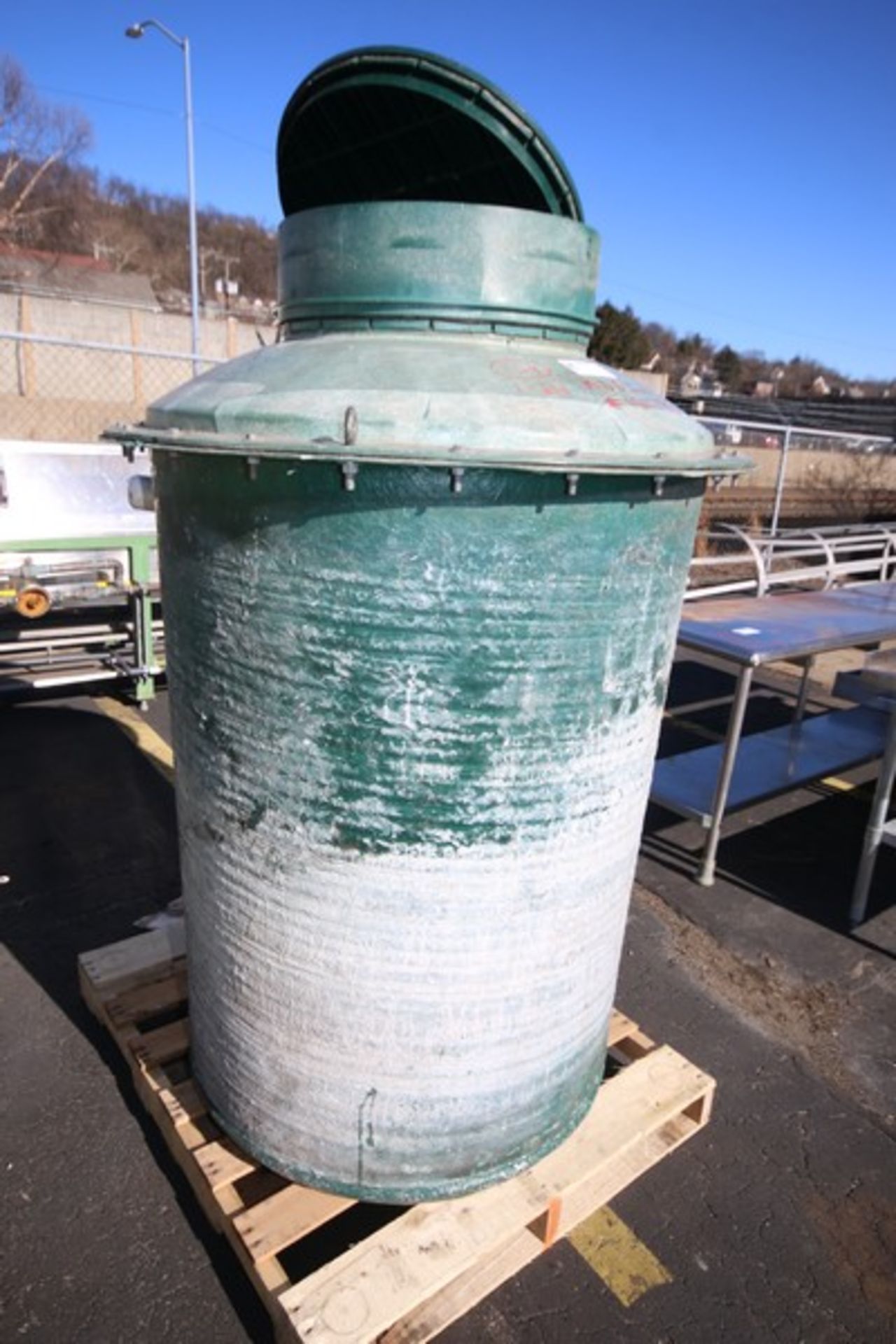53" H x 40" W Fiberglass Pump Containment with (2) Sump Pump & Lid (INV#101785) (Located @ the MDG