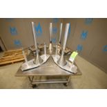 Lot of (2) 24" W x 10" L Vertical Form & Seal Heads, SN 012431C, 2.5" &1.75" with 2.75" &2.5" Change