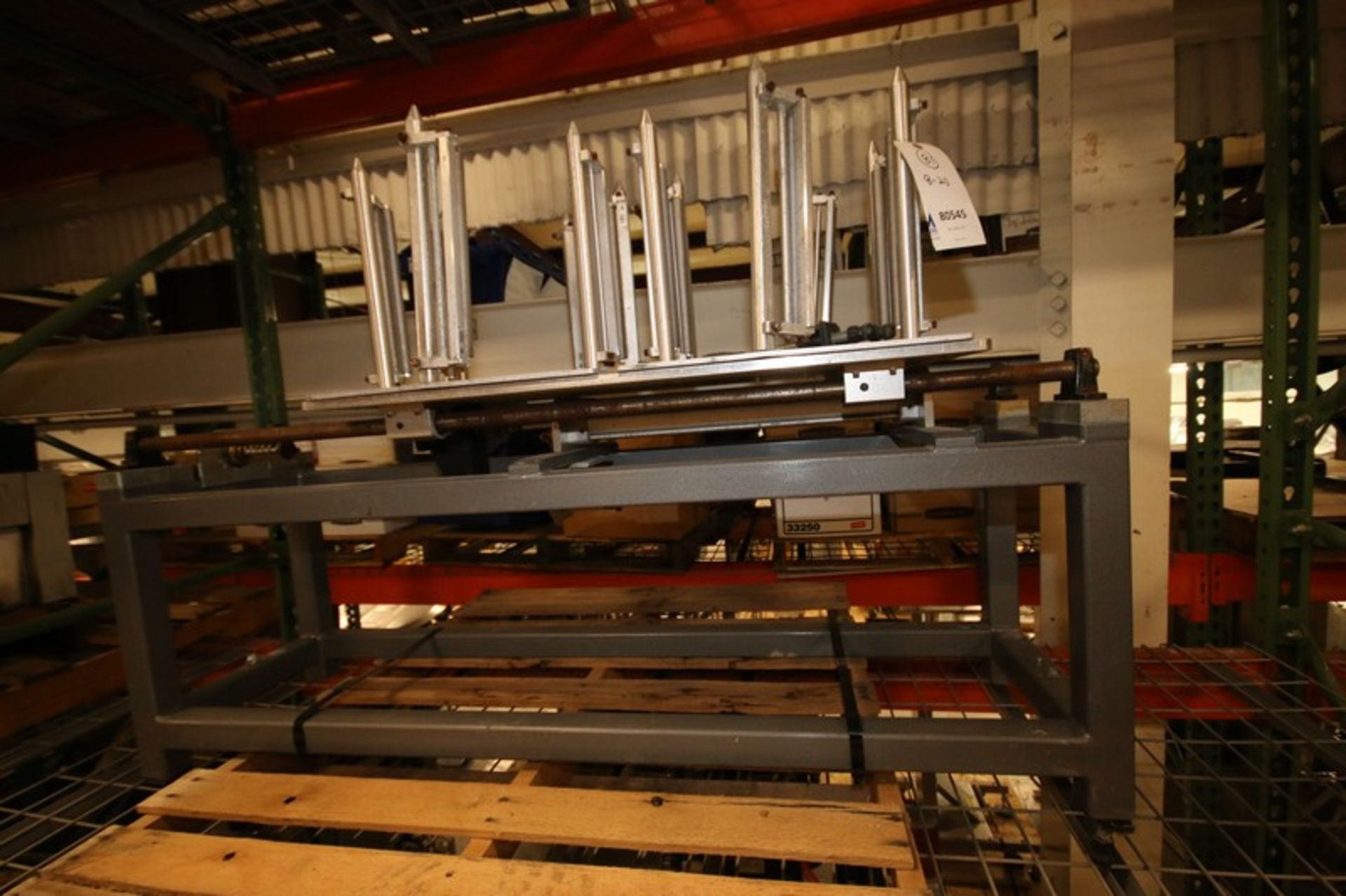 63" L x 20" W x 36" H Label Stand (INV#80545)(Located @ the MDG Auction Showroom in Pgh., PA)(