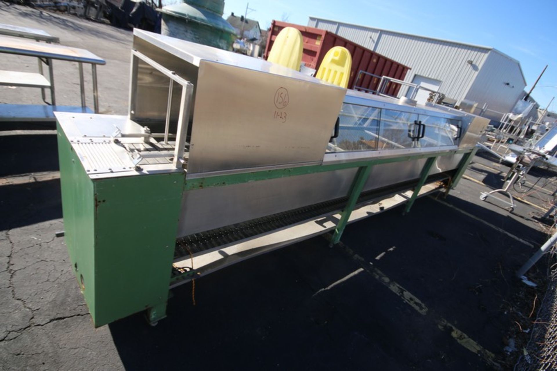 Terco Inc. 17' L x 24" W x 52" H Enclosed S/S Conveyor Bath with 7.5" W S/S Chain with 1hp / 1725 - Image 2 of 5
