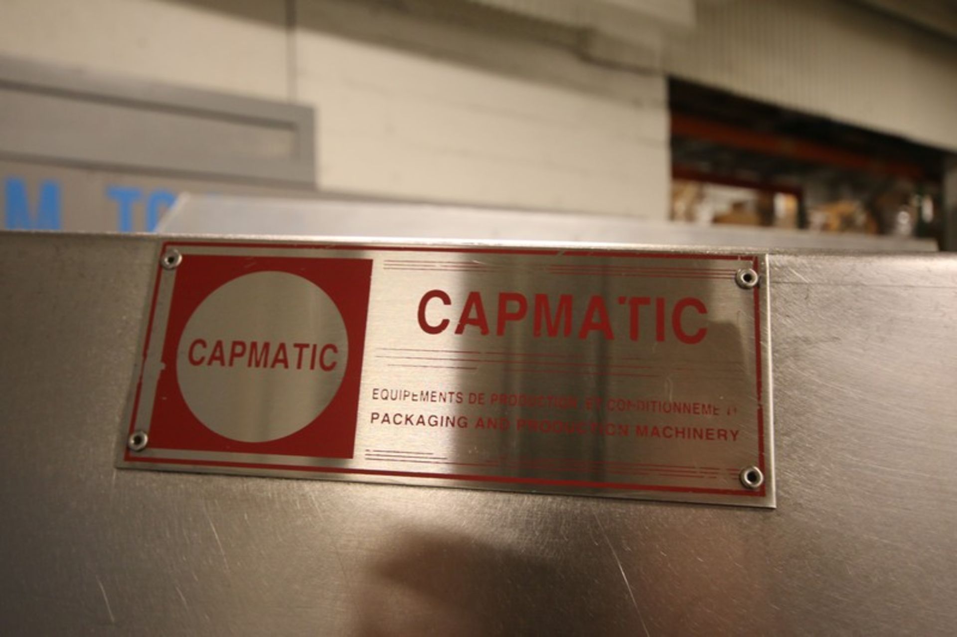 Capmatic 70" L Inclined Cap Hopper, 44" L x 35" W x 28" D Hopper with Plexiglass Lid, with 11.5" W - Image 10 of 10