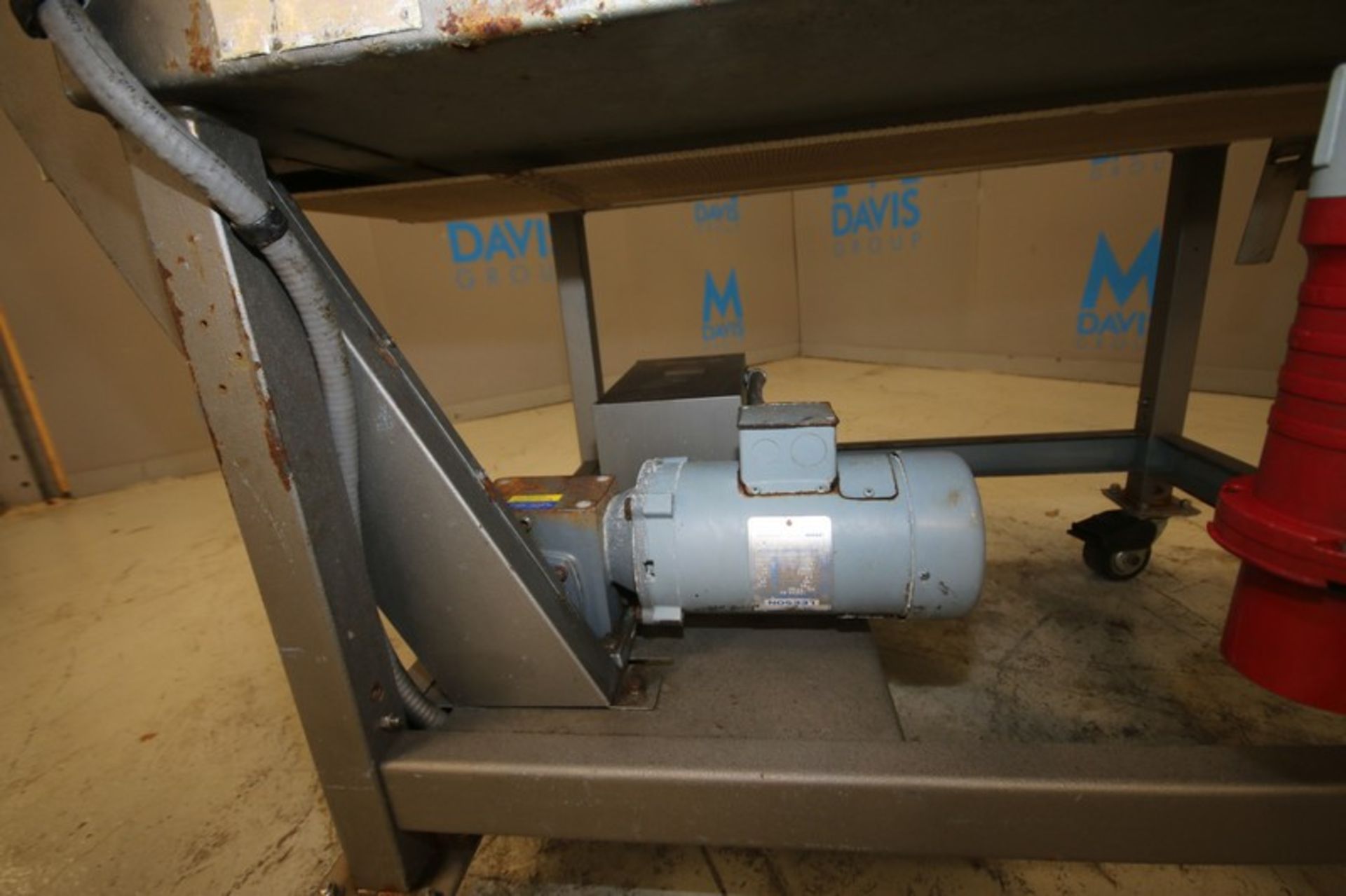 Shanklin 15" W x 9"H, Shrink Wrap Heat Tunnel, Model T-7XL, SN T-96342, 460 V 3 Phase, Mounted on - Image 7 of 10