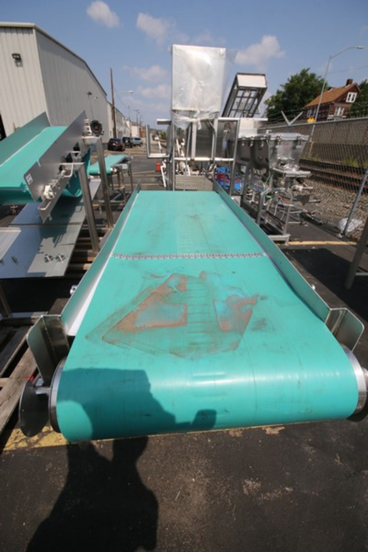 Keenline Aprox. 75" L x 40" H S/S Belt Conveyor, with 24" W Belt, with Drive Roller (INV#96701) ( - Image 2 of 3