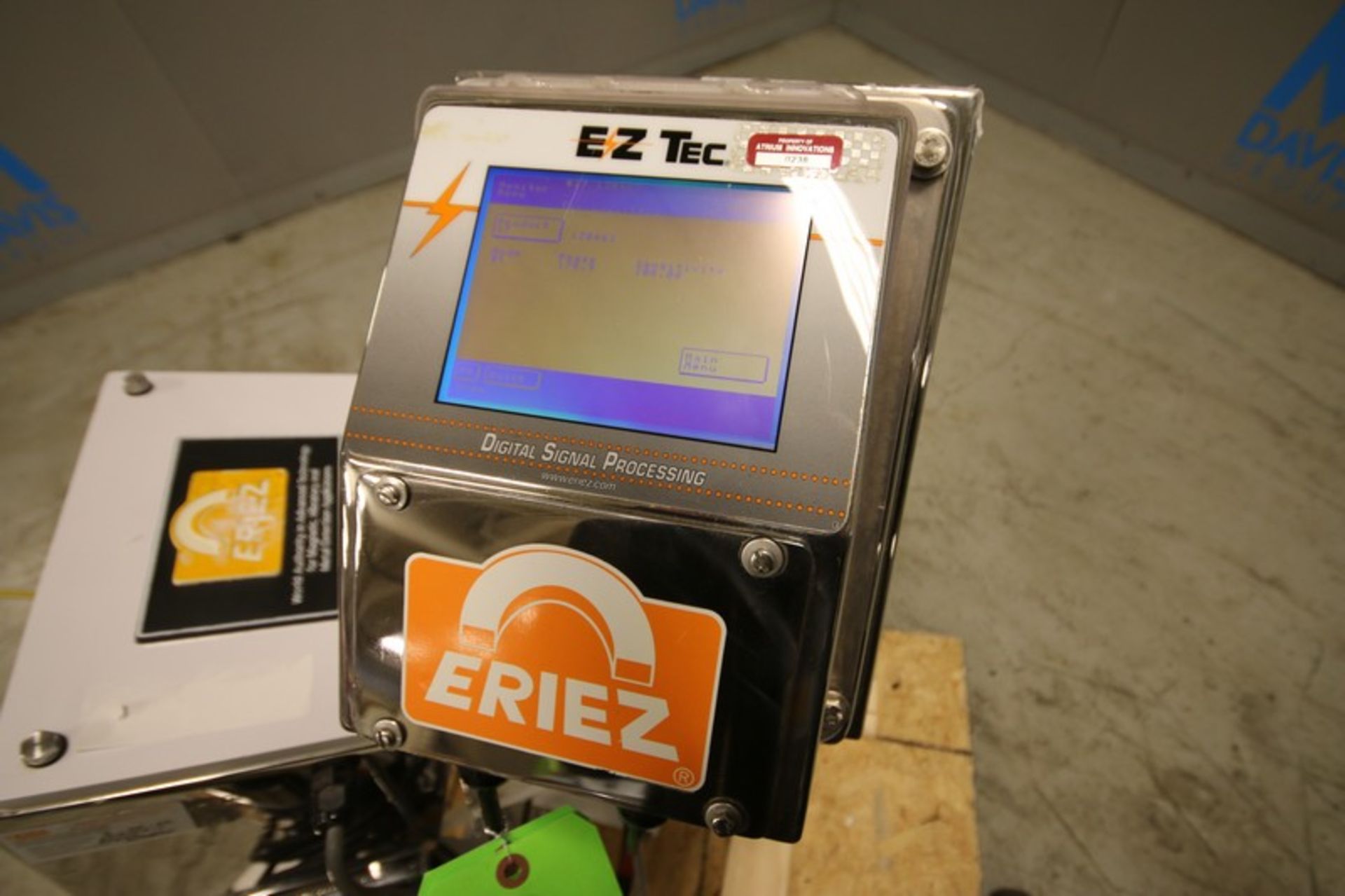 Eriez Capsule S/S Portable Metal Detector, Model DSP 1.5X4 SLAR, SN 164137-1, with 4" W x 1.5" H - Image 6 of 9