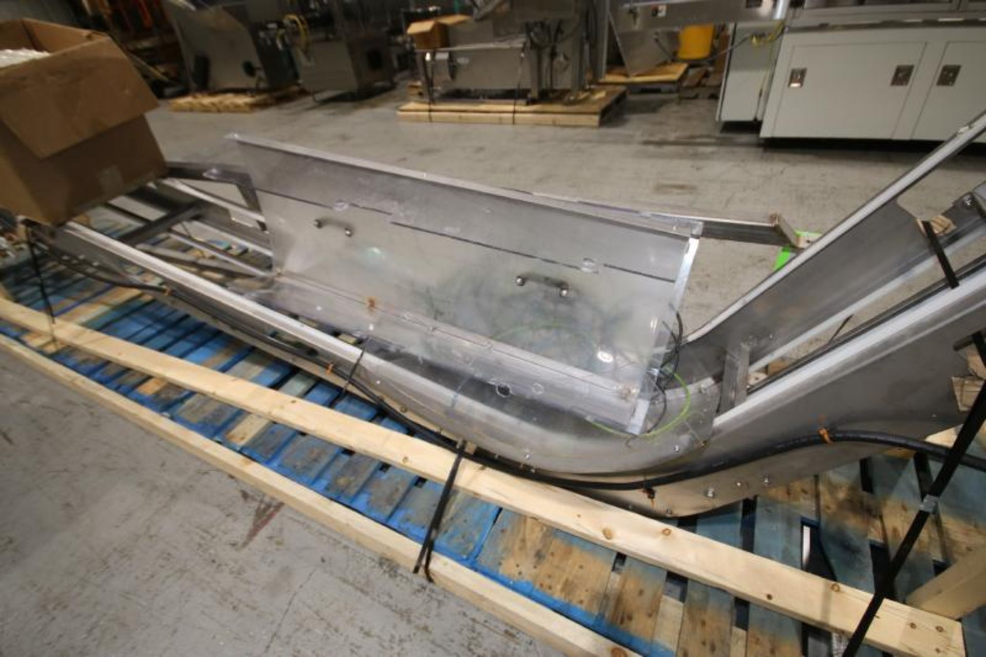 Action Pak S/S Incline Conveyor, Model Elevator, S/N 4595, 110 V, Dimensions Aprox. 19" L x 12" W - Image 5 of 8