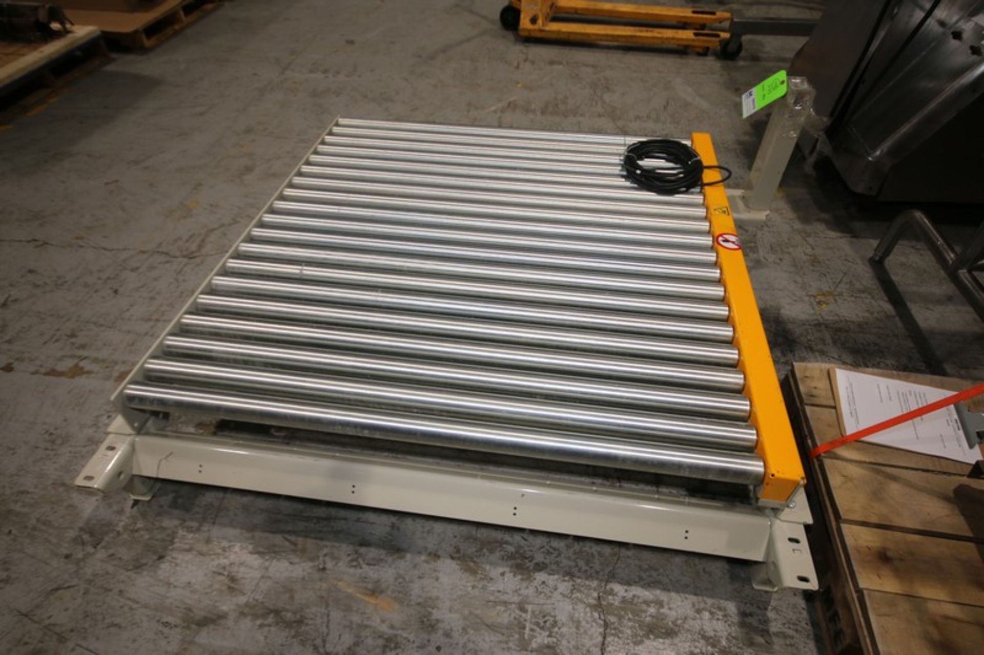57" L x 52" W x 13" H Powered Conveyor Bed with SEW Drive Motor, (Like New Condition) (INV#96679) ( - Image 4 of 4