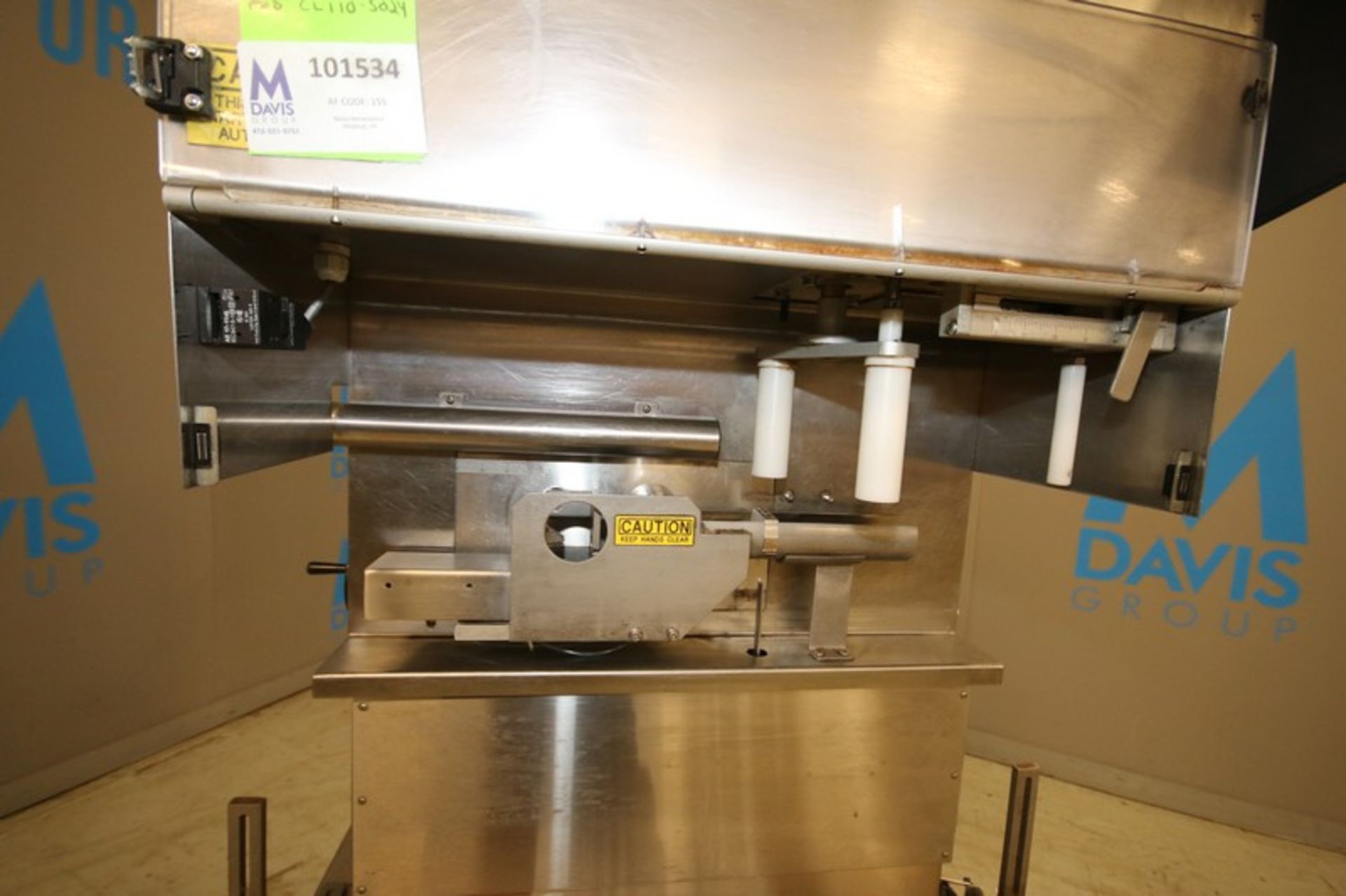 NJM / CLI S/S Fully Automatic Cottoner, Model CL-110-S024, SN 09735-05, with Siemens TD200 - Image 2 of 9