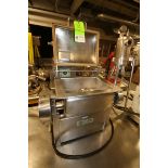 Keebler Twin Screw Lab Ribbon Blender, SN 238, with 12" L x 9" W x 6"D Product Mix Area with Lid,