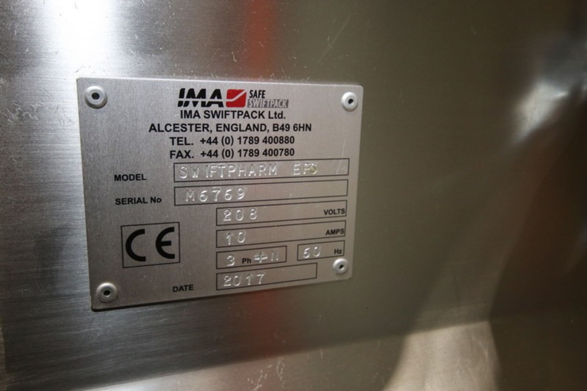 2017 IMA Uniline 120 BPM Capsule Line with IMA Safe Swiftpack Table Counting Machine, Mode - Image 17 of 37