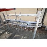 8 ft L x 40" H S/S Conveyor Section with 7.5" W Plastic Chain (INV#73236)(Located at the MDG