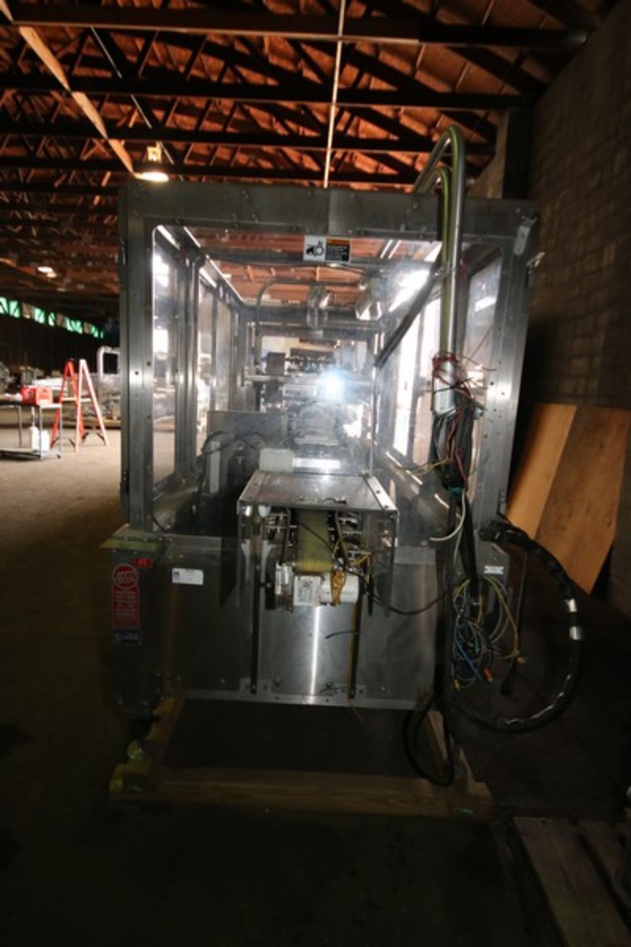 Adco Wrap Around Sleever, M/N 12WAS-2DO-WD, S/N 5172H2, 480 Volts, 3 Phase, with In Feed Conveyor - Image 5 of 15
