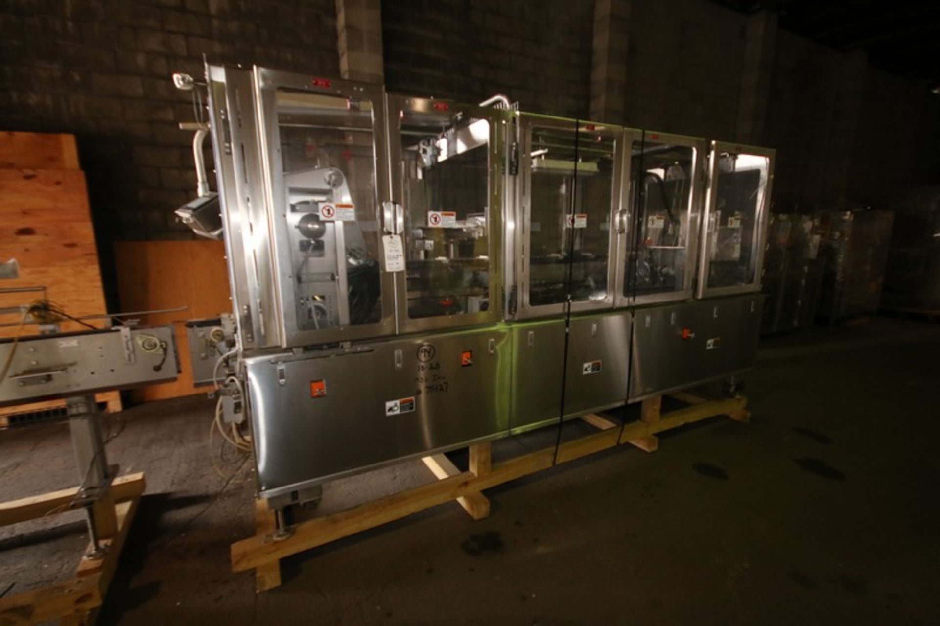 Adco Wrap Around Sleever, M/N 12WAS-2DO-WD, S/N 5172H2, 480 Volts, 3 Phase, with In Feed Conveyor - Bild 4 aus 15