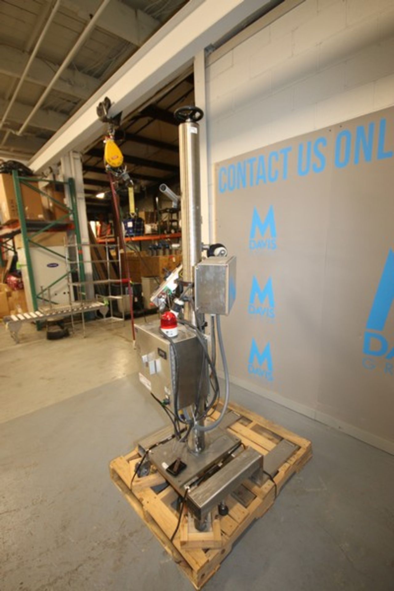 Unique Solutions PouchPlus Inserter, M/N US622, S/N 004573, Mounted on S/S Portable Frame (INV# - Image 6 of 10