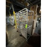 (2) Baking Rack, Overall Dims. Aprox. 26” L x 20” W x 69” H, Mounted on Casters (NOTE: Does Not