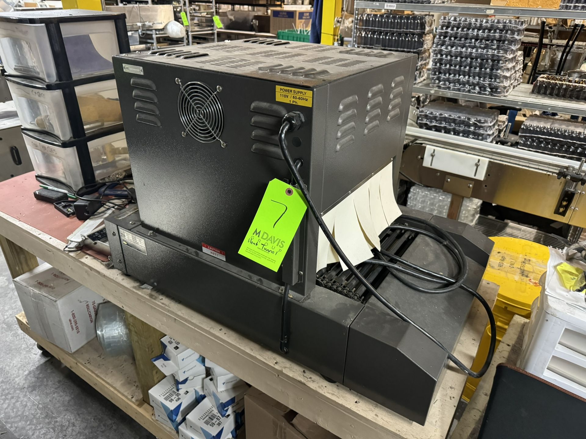 Excel Packaging Systems, Inc. Heat Tunnel, M/N PP160620, S/N S1150117, 110 Volts, 1 Phase,