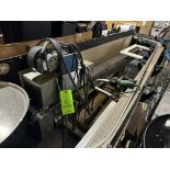 Marburg Industries Neck Bander, M/N CR-6000, 220 Volts, On 8 ft. Straight Section of Conveyor (LOCAT