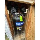 Kobalt 5 hp Air Compressor, with 80 Gal. Vertical Receiver, 155 Max. PSI, 240 Volts Only (LOCATED IN