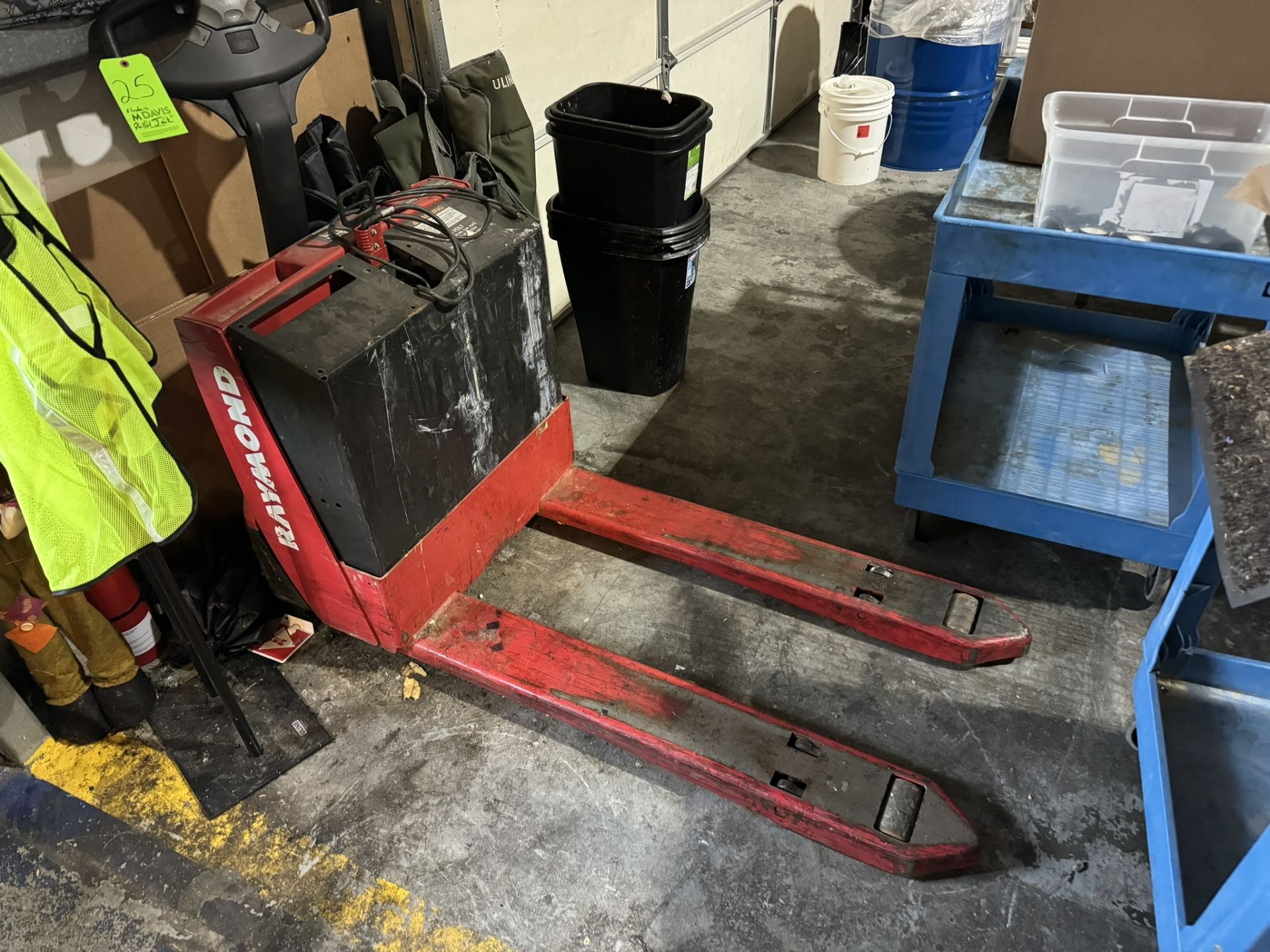 Raymond Walk Behind Electric Pallet Jack, with Battery (LOCATED IN MARTINSBURG, WV)