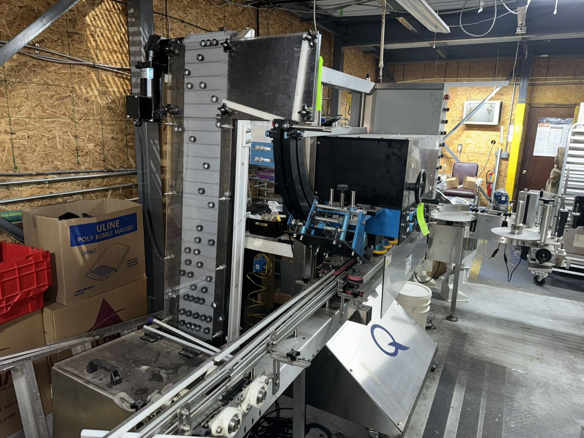 2018 Liquid Packaging Solutions Capper, S/N 1709175, 240 Volts, 1 Phase, with Incline Cap Feed - Image 3 of 12