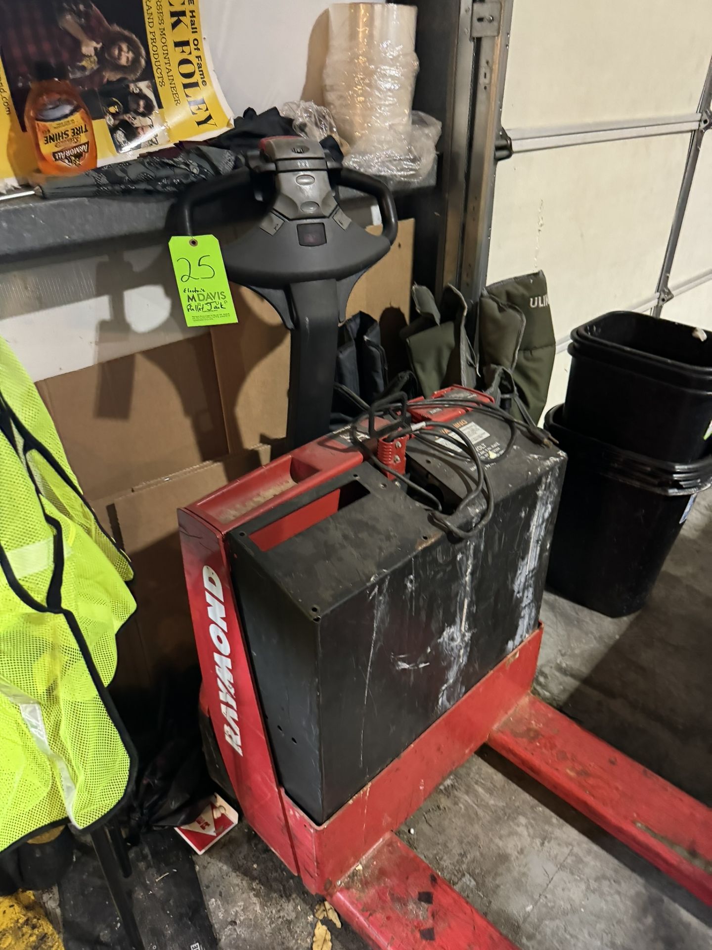 Raymond Walk Behind Electric Pallet Jack, with Battery (LOCATED IN MARTINSBURG, WV) - Image 3 of 4