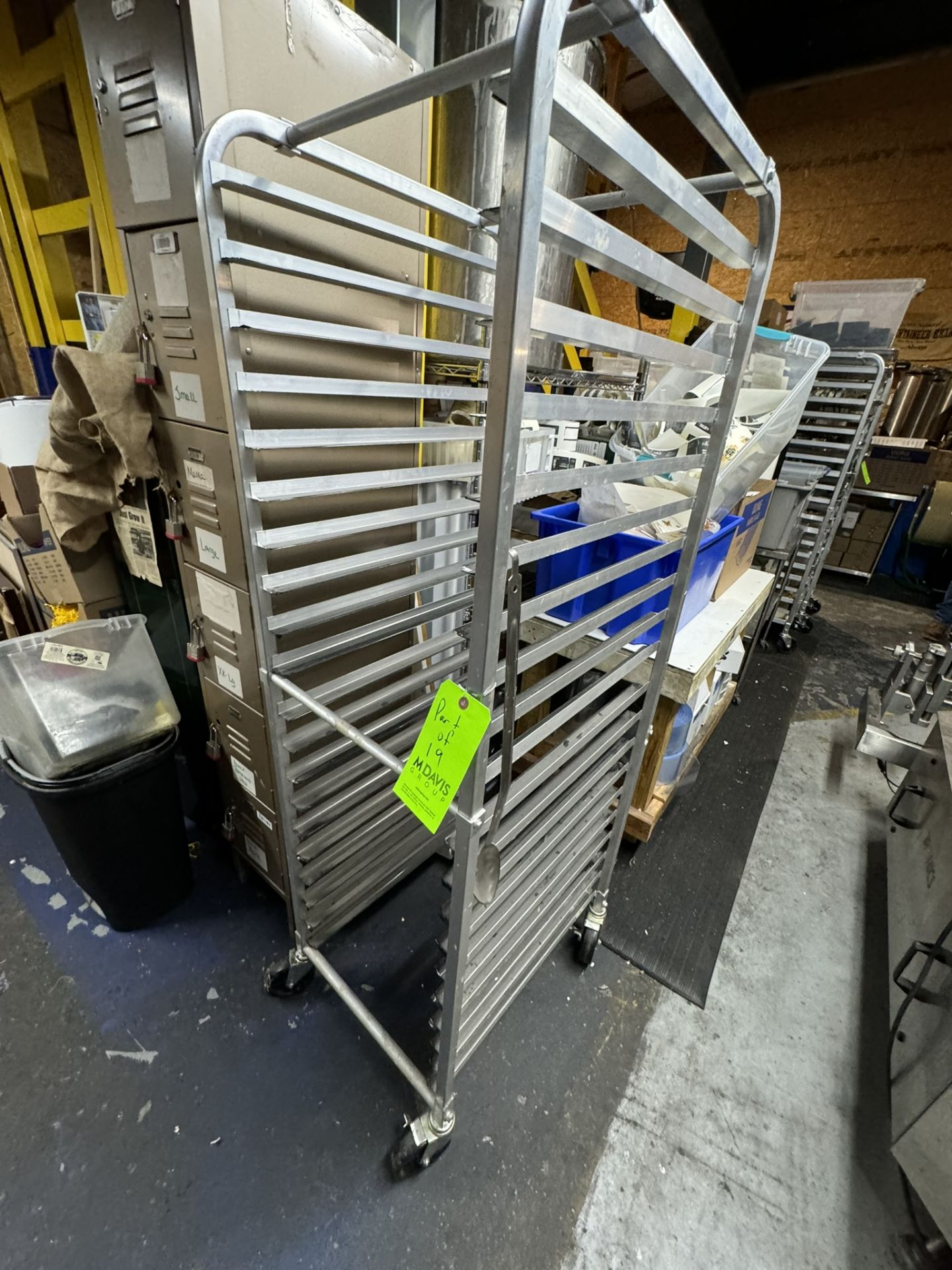 (2) Baking Rack, Overall Dims. Aprox. 26” L x 20” W x 69” H, Mounted on Casters (NOTE: Does Not - Image 3 of 3