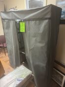 Curtained Shelving Unit (LOCATED IN MARTINSBURG, WV)