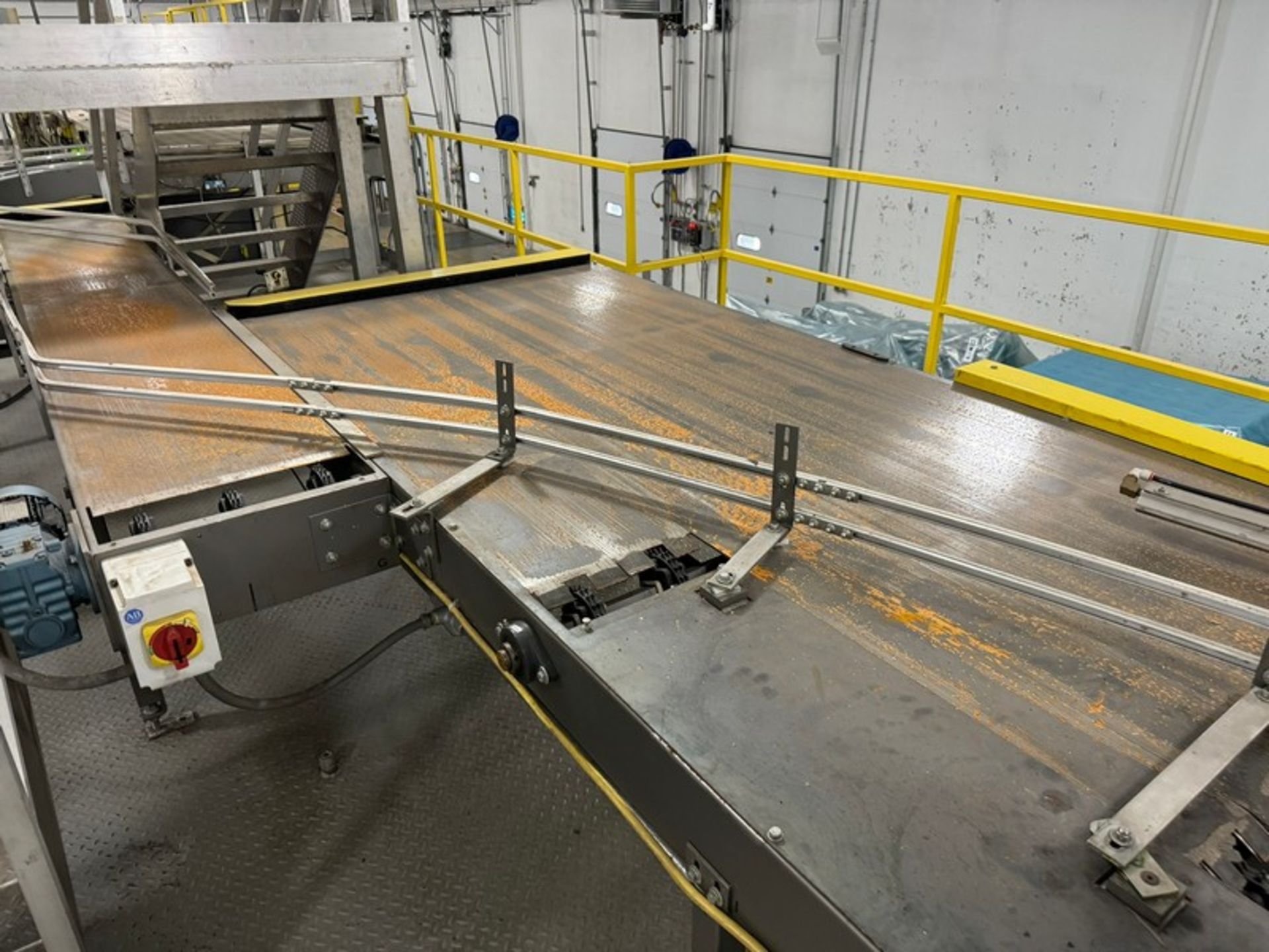 Goldco Discharge Accumulation Conveyor, with Guide Rails & Drives, with Control Panel (LOCATED IN - Image 6 of 7
