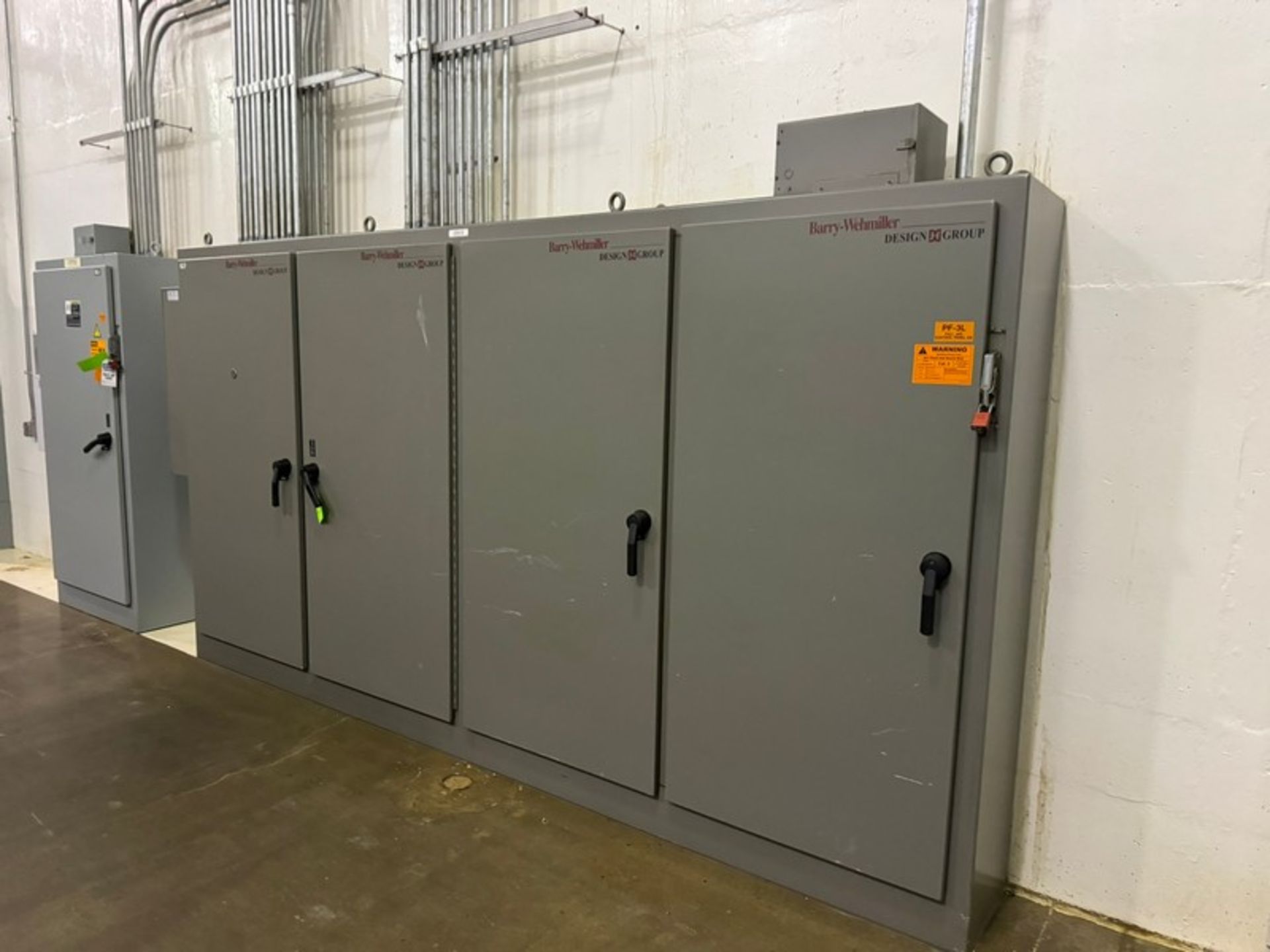 4 - Door Control Panel, with Allen-Bradley PLC, (18) Allen-Bradley PowerFlex 70 VFDs (LOCATED IN