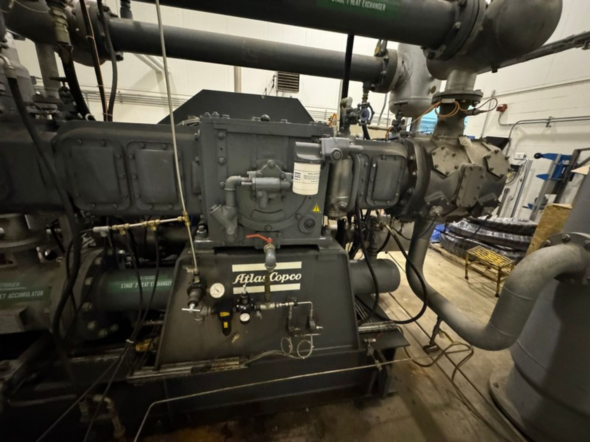 Atlas Copco 4-Stage Nitrogen Compressor, with Reliance 300 hp Motor, 1780 RPM, 460 Volts, 3 Phase, - Image 10 of 20