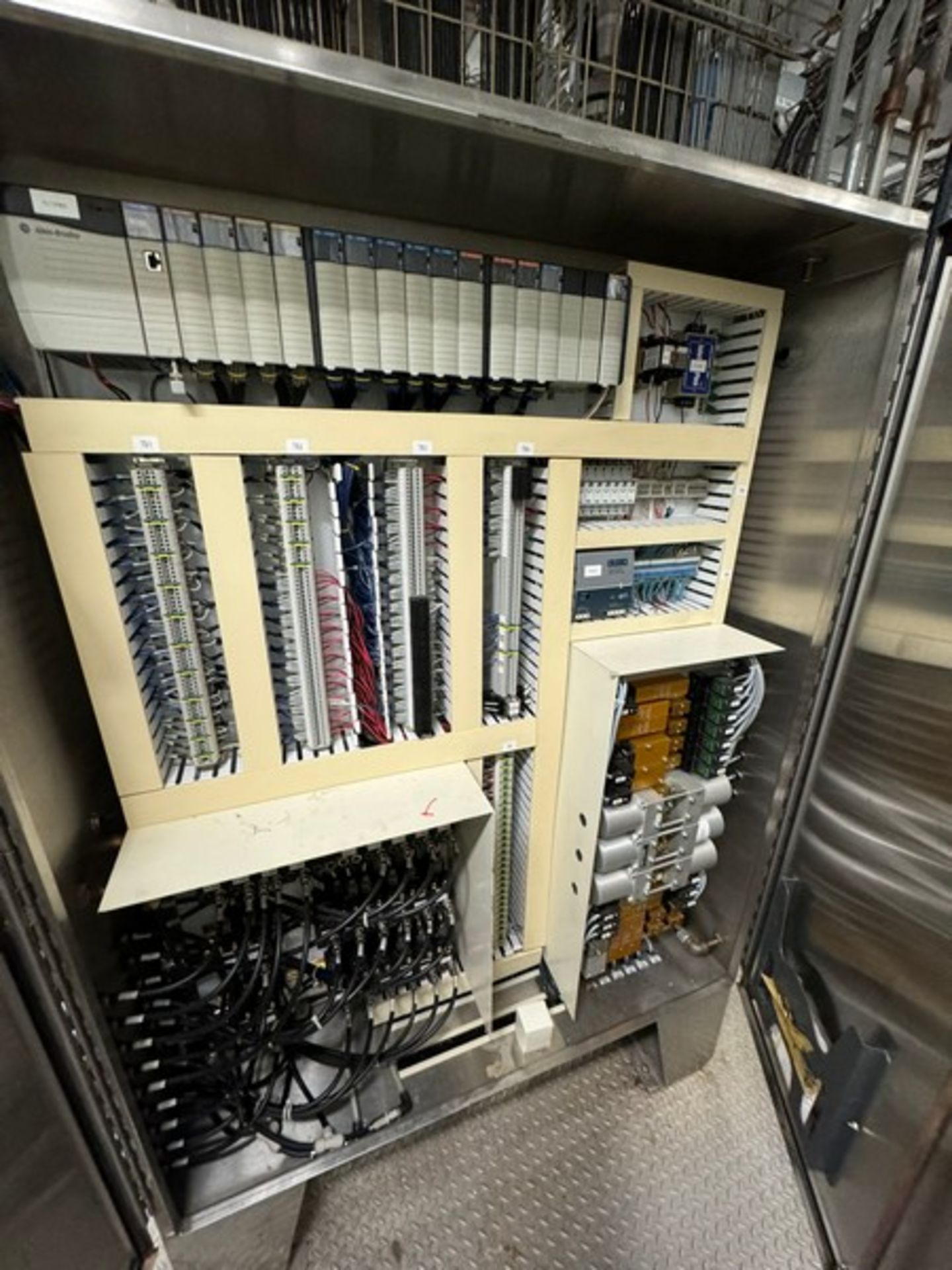 Double Door S/S Control Panel, with Allen-Bradley 17-Slot PLC, with Other Electrical Components ( - Image 3 of 4