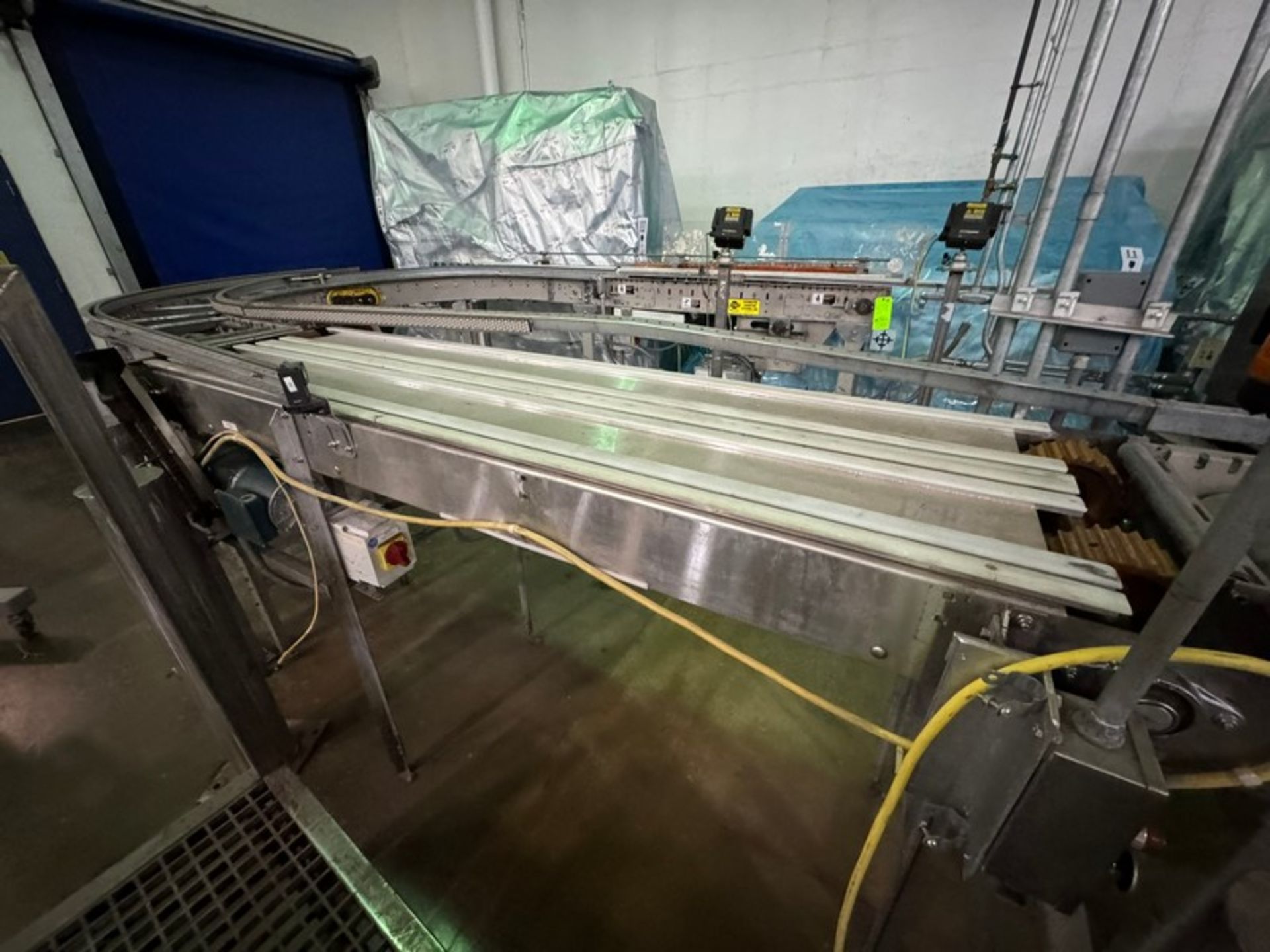 ACS Roller Conveyor, 180 Degree Turn, with Drives - Image 2 of 4