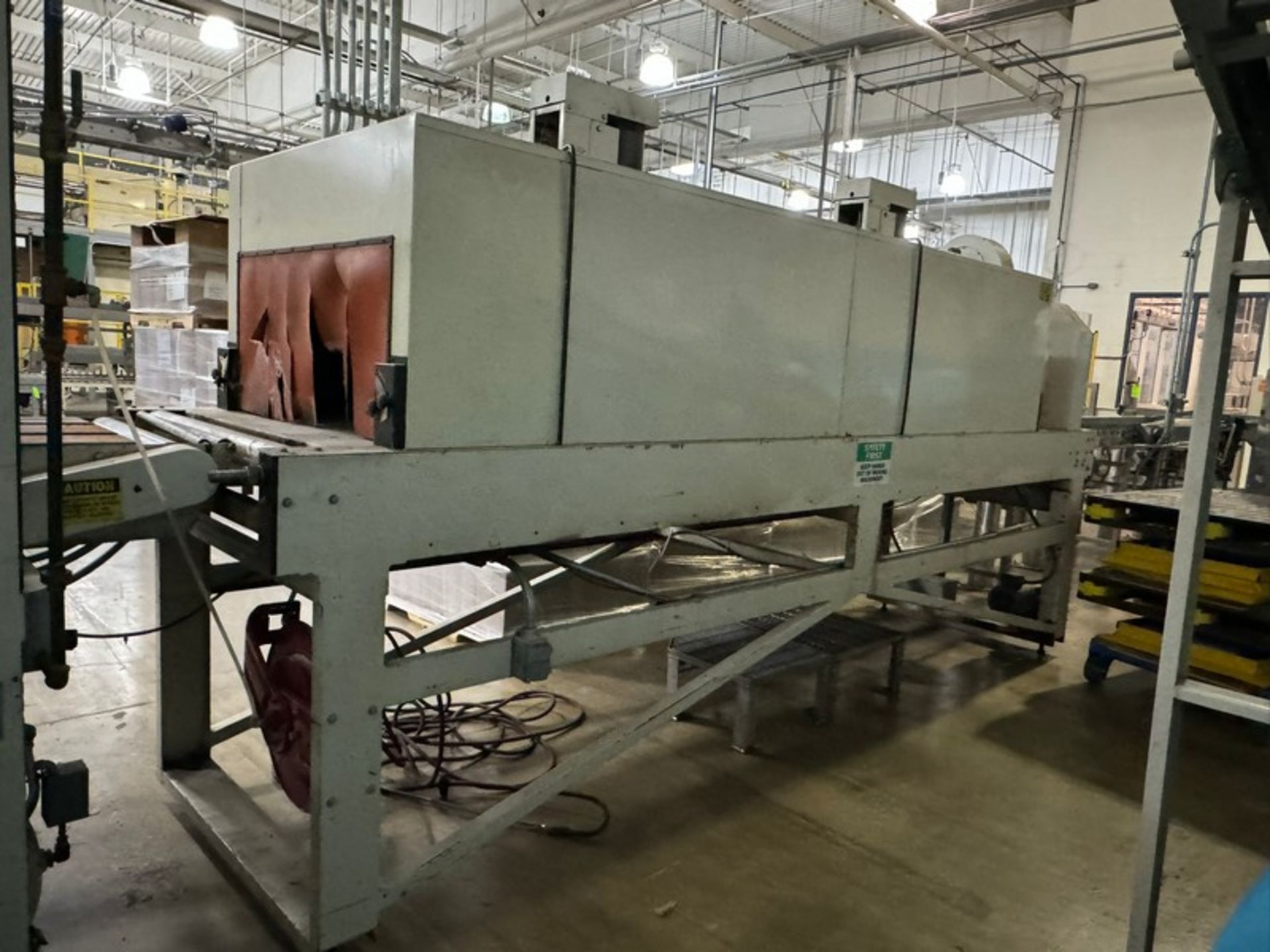 ARPAC Heat Tunnel, M/N 60-32T, S/N 2240, 460 Volts, 3 Phase, with Aprox. 36” W Conveyor Bed, with - Image 11 of 11