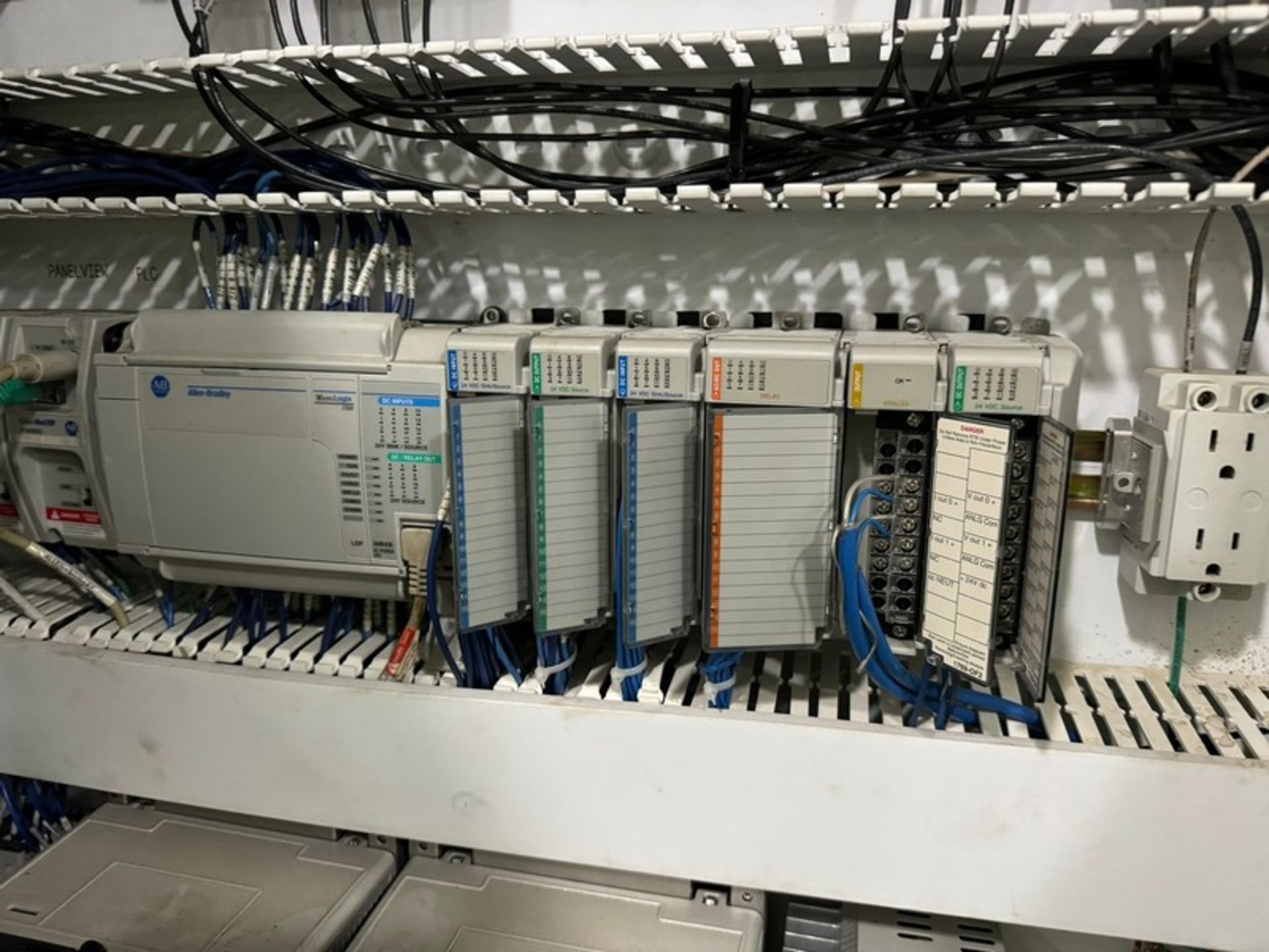 Double Door Control Panel, (2) Allen-Bradley PowerFlex 70 VFDs, with Allen-Bradley MicroLogix 1500 - Image 3 of 7