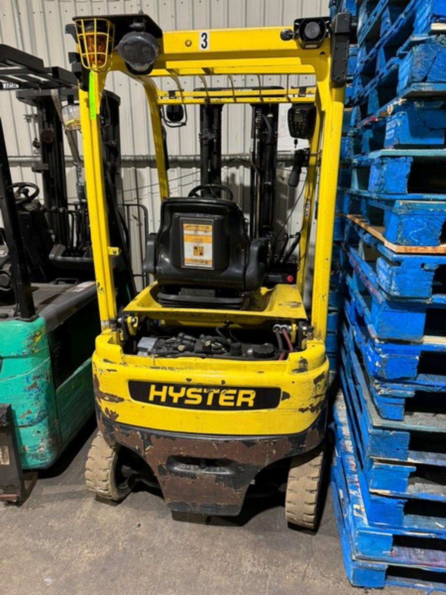 Hyster 3,450 lbs. Sit-Down Electric Forklift, - Image 6 of 6