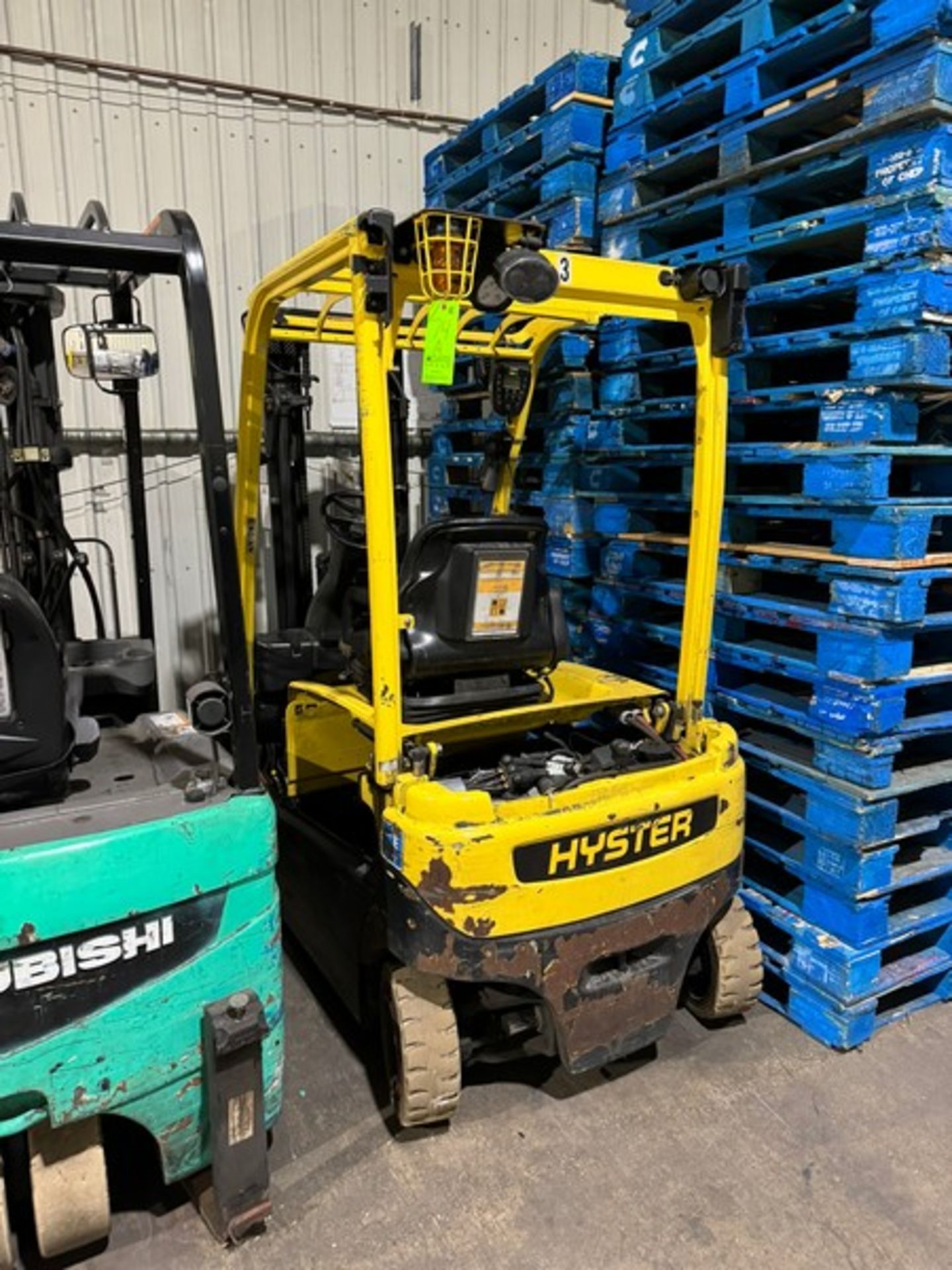 Hyster 3,450 lbs. Sit-Down Electric Forklift,
