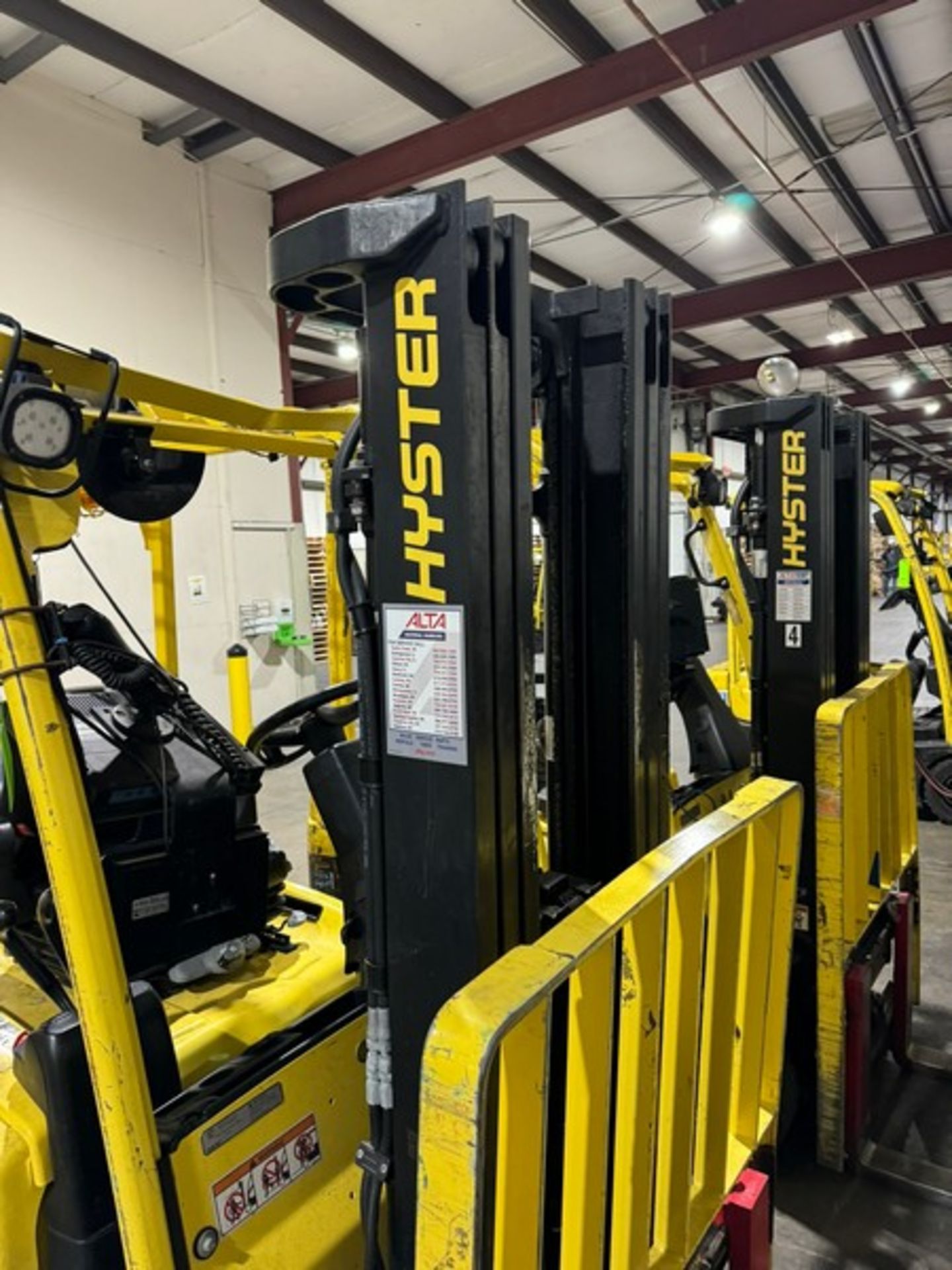 Hyster 3,450 lb. Electric Sit-Down Forklift, - Image 3 of 7