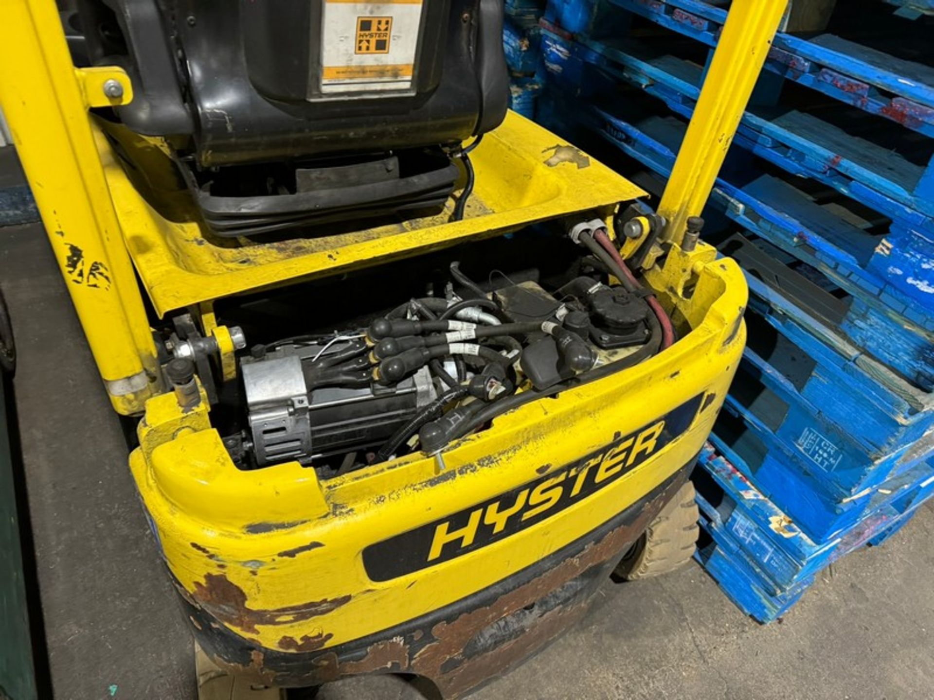 Hyster 3,450 lbs. Sit-Down Electric Forklift, - Image 2 of 6